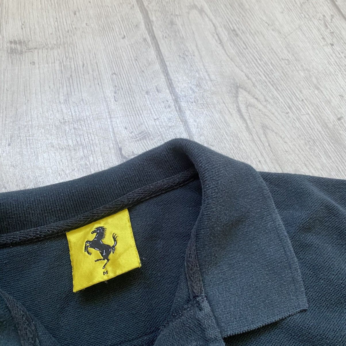 Ferrari Vintage 90s Faded Racing Ferrari Polo tee Y2K Size US M / EU 48-50 / 2 - 7 Thumbnail