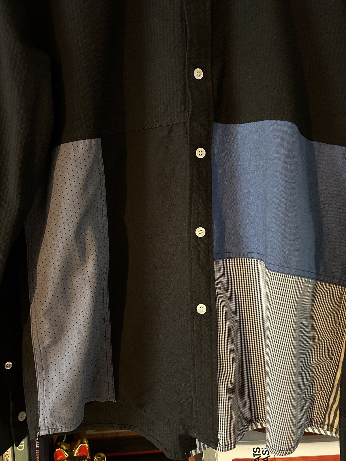 Soulland Soulland deconstructed panel shirt Size US M / EU 48-50 / 2 - 2 Thumbnail