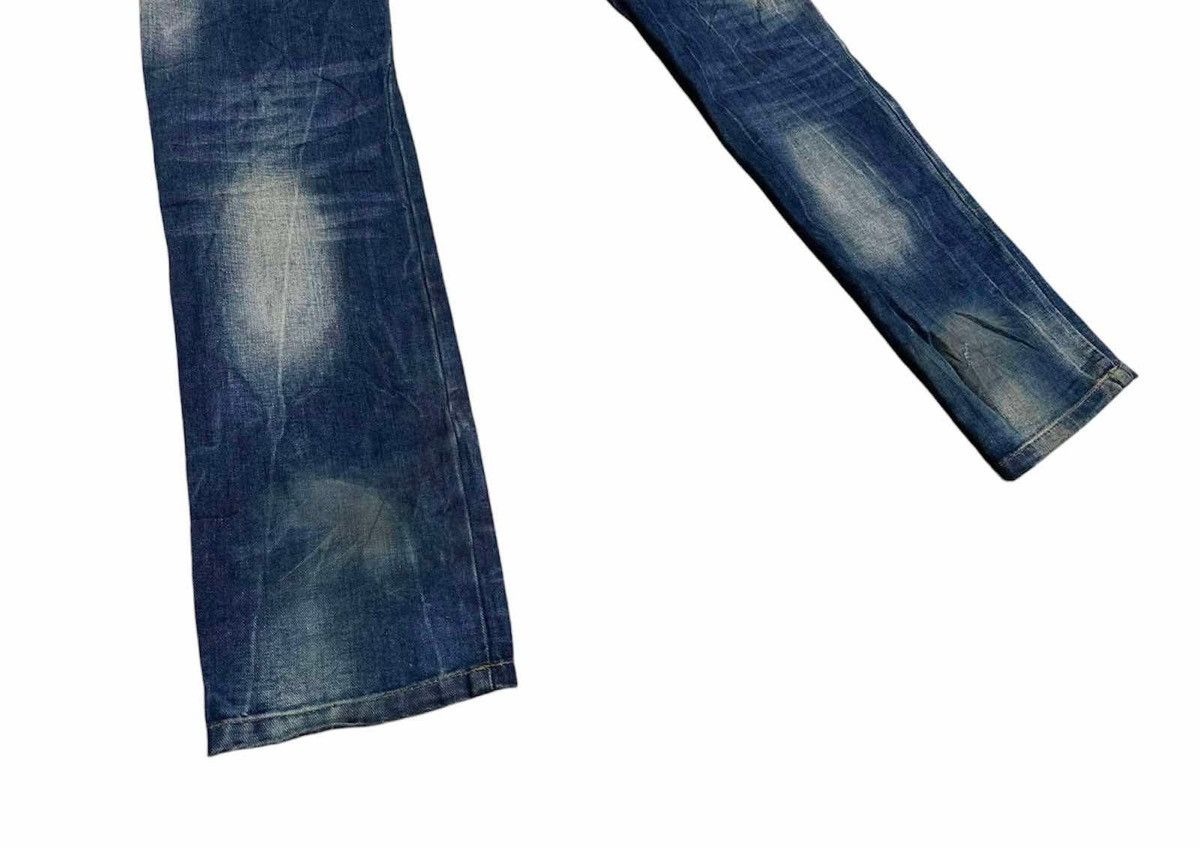 Designer × John Galliano 🔥Y2K Archived Galliano Gimmick Pocket Distressed Denim Size US 34 / EU 50 - 15 Thumbnail