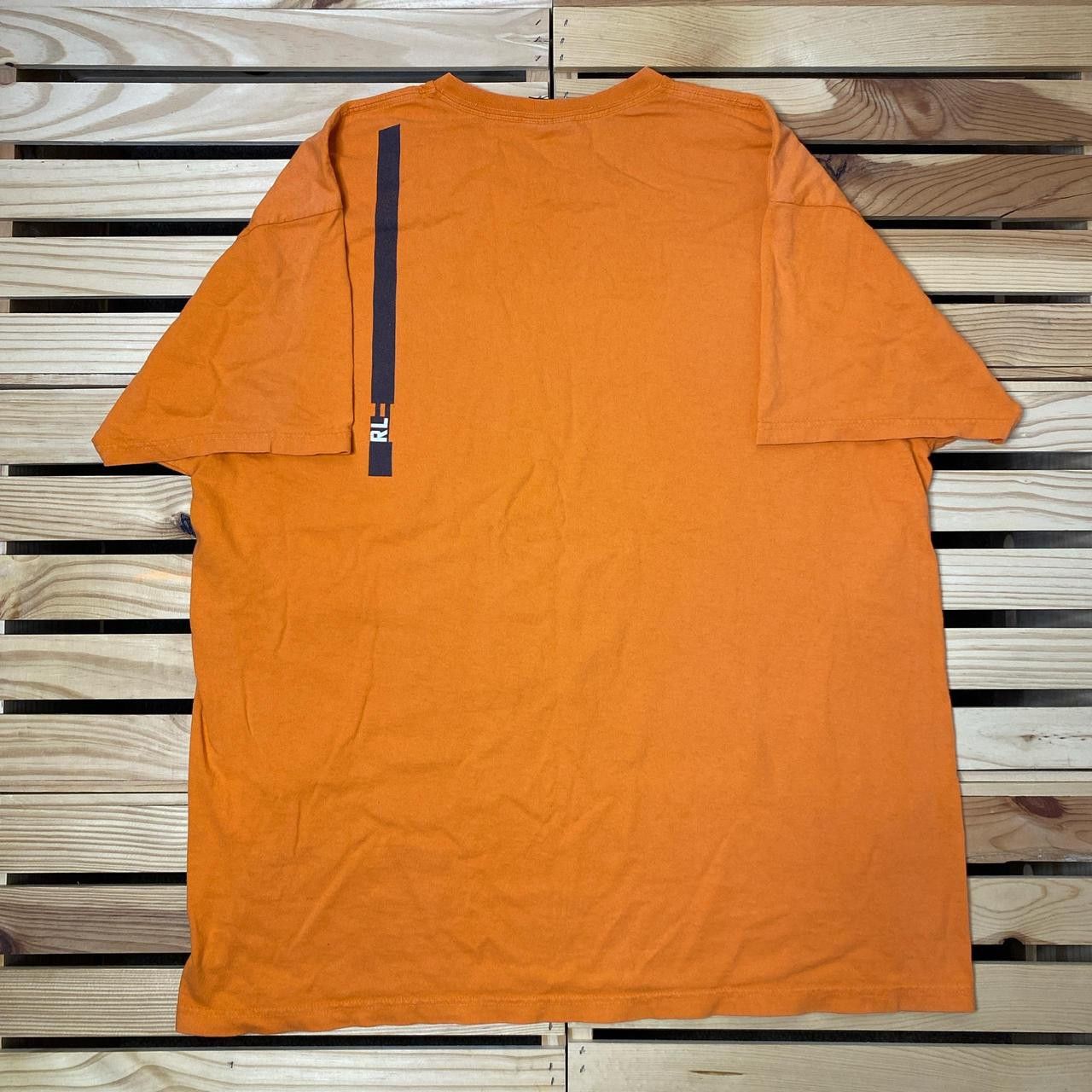 Polo Ralph Lauren Vintage Polo Jeans Co. Ralph Lauren Orange Tee Size Large Size US L / EU 52-54 / 3 - 2 Thumbnail