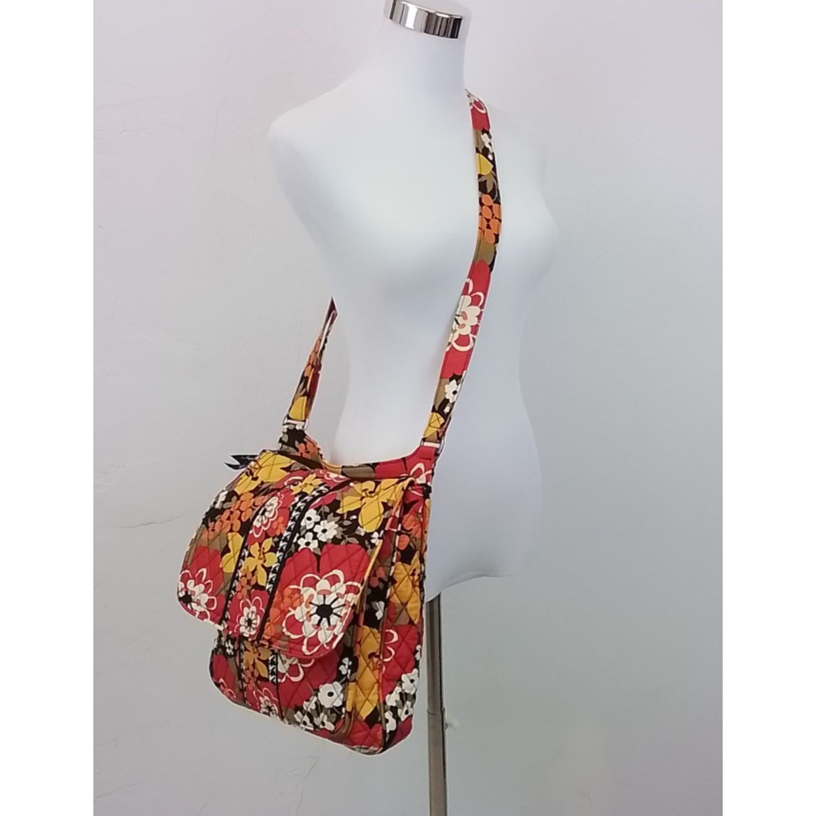 Vera Bradley Vera Bradley Mailbag Crossbody Purse Bittersweet Pattern NWT Size ONE SIZE - 2 Thumbnail