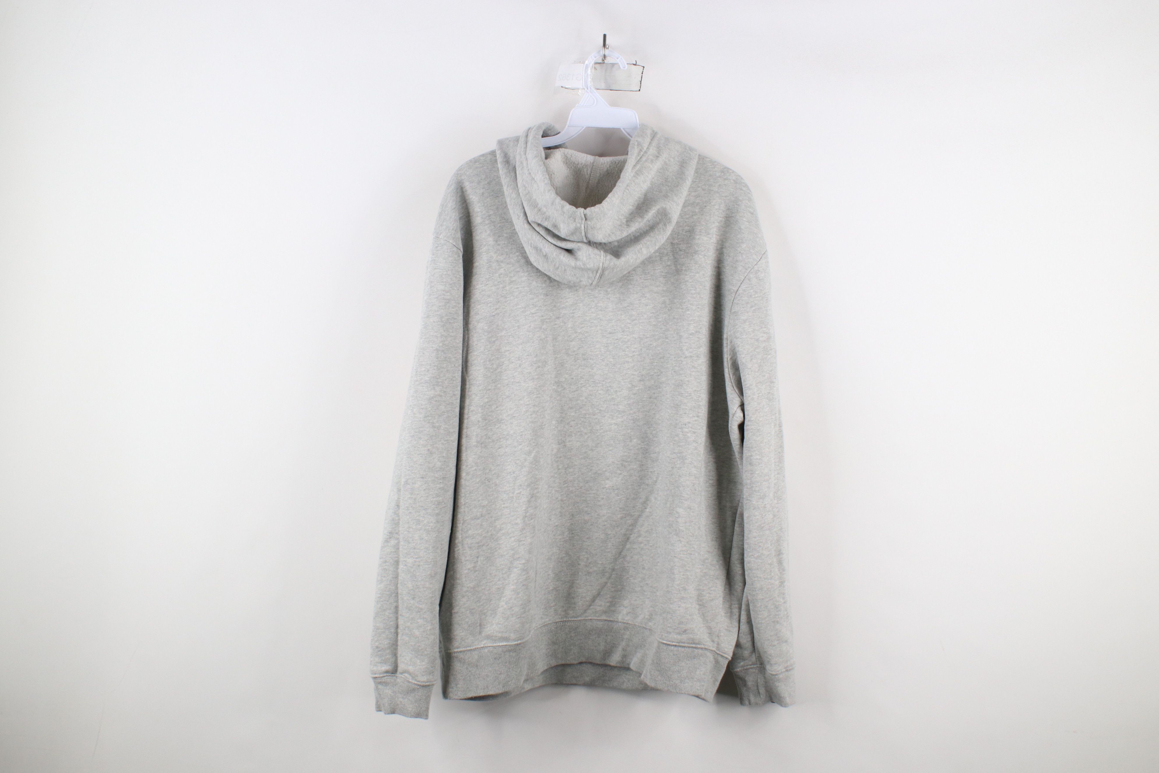 Gap × Vintage Vintage Y2K Gap Block Letter Hoodie Sweatshirt Heather Gray Size US L / EU 52-54 / 3 - 11 Thumbnail