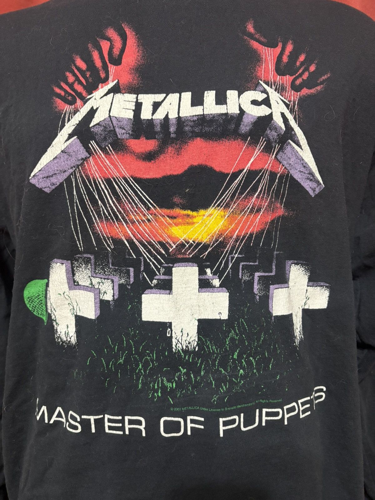 Band Tees Vintage Metallica Master of Puppets Long Sleeve Shirt Size US XL / EU 56 / 4 - 4 Thumbnail