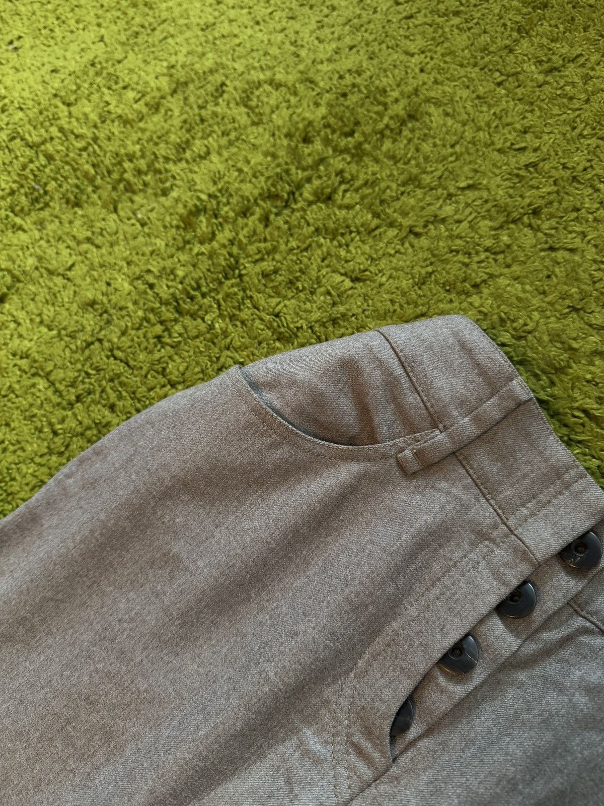 Brunello Cucinelli × Designer Brunello Cucinelli 100% wool luxury pants Size 28" / US 6 / IT 42 - 3 Thumbnail