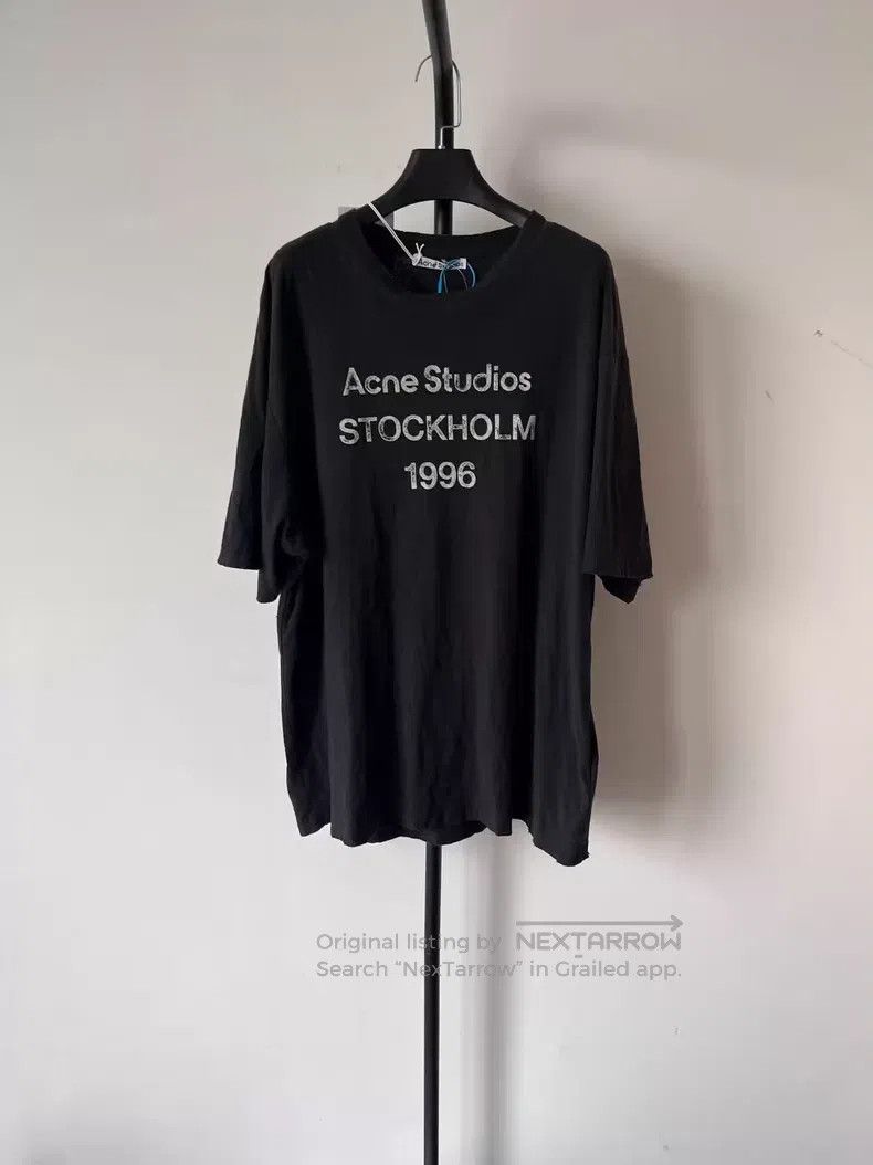 Acne Studios Acne Studios 1996 Series Letter Printed Crewneck Short Sle Size US M / EU 48-50 / 2 - 1 Thumbnail