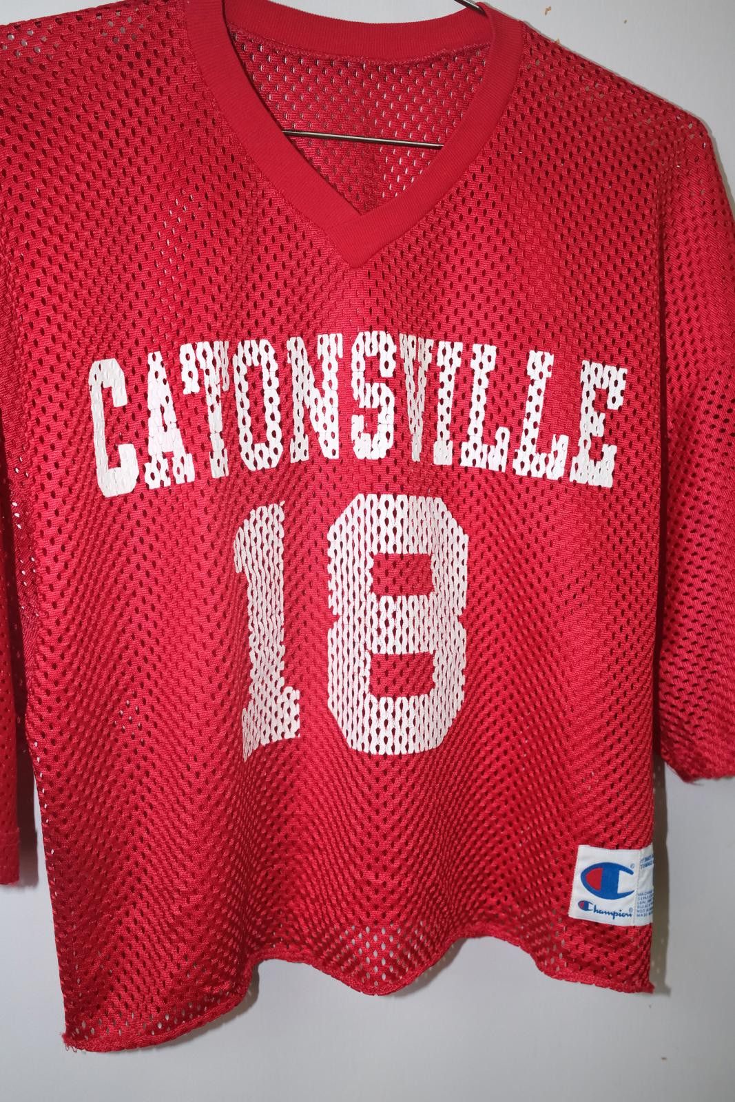 Champion 80's Champion Catonsville CCBC Lacrosse Jersey Size US L / EU 52-54 / 3 - 3 Thumbnail