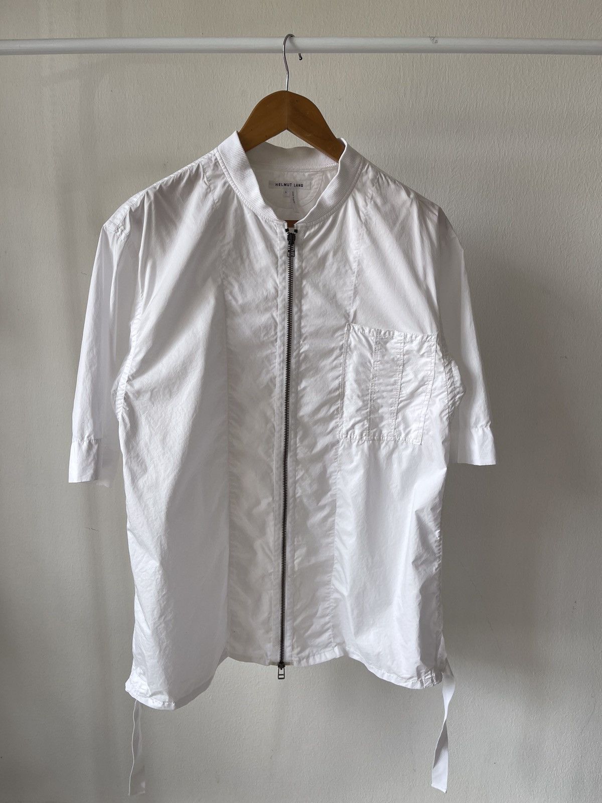 Helmut Lang Helmut Lang Bondage Zipper Shirt Size US L / EU 52-54 / 3 - 4 Thumbnail