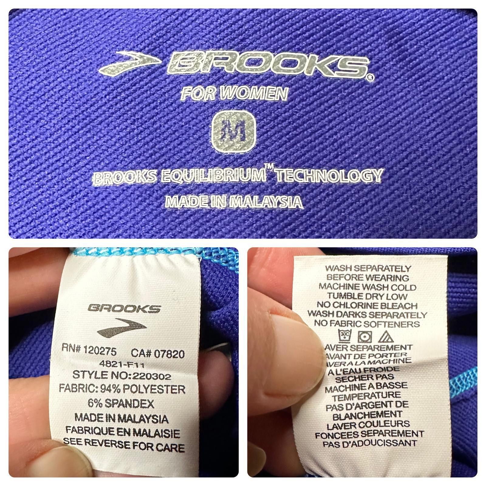 Brooks Brooks Equlibrium Technology 1/4 Zip Pullover Top Women's M Size M / US 6-8 / IT 42-44 - 8 Thumbnail