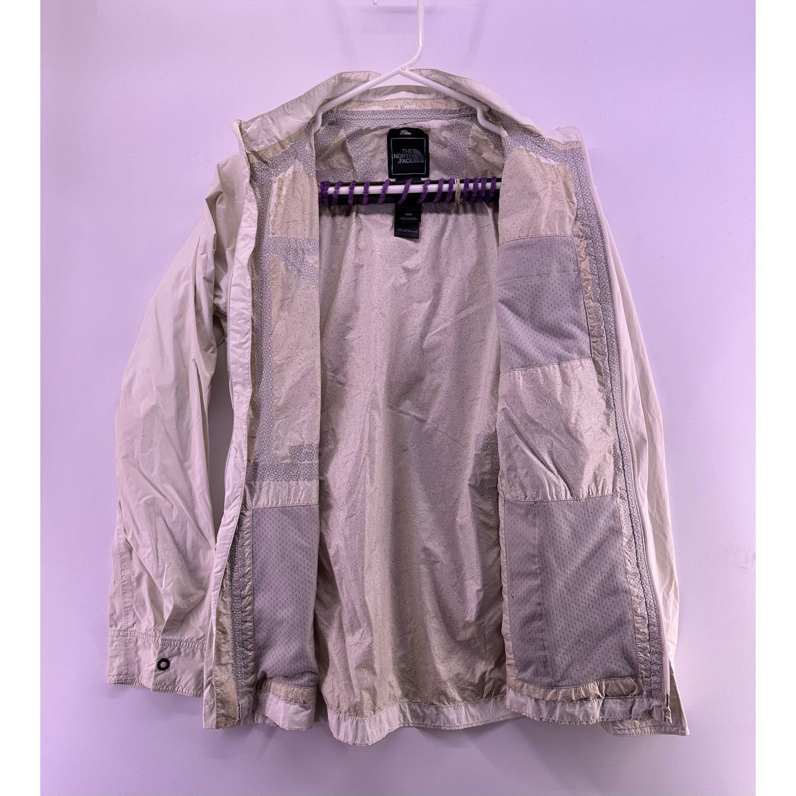 The North Face The North Face White Windbreaker Jacket Size Medium Size M / US 6-8 / IT 42-44 - 4 Thumbnail