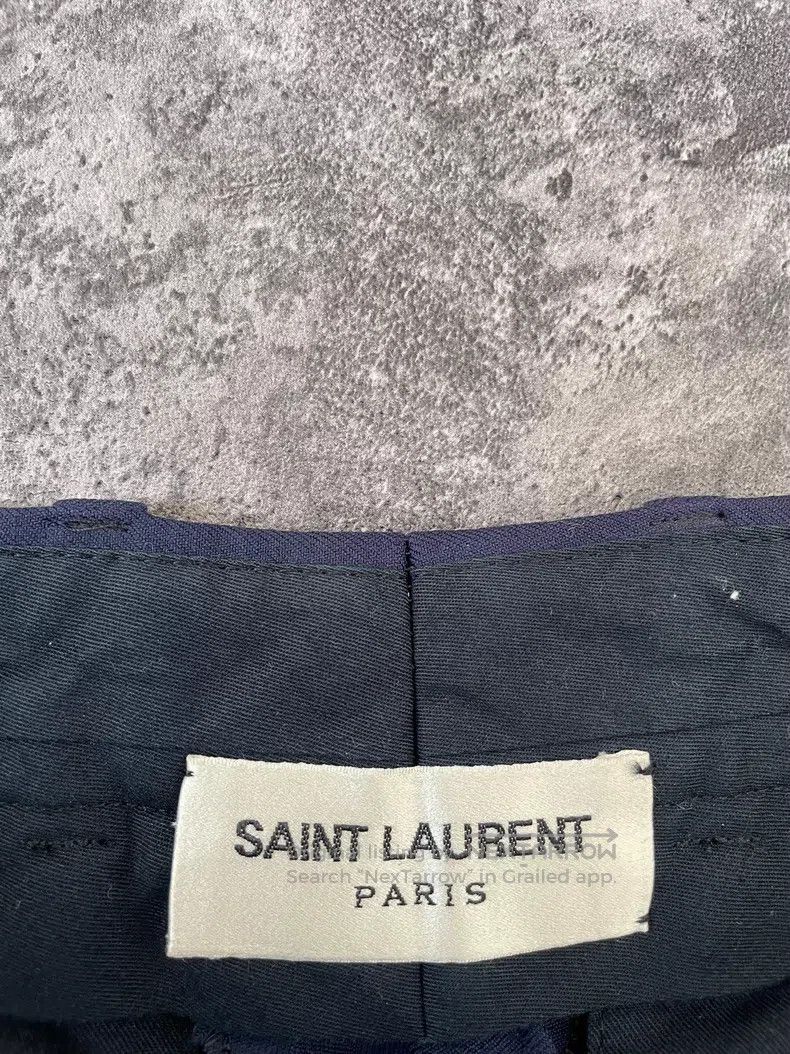 Saint Laurent Paris Saint Laurent Paris Original year navy blue woolen dress p Size US 34 / EU 50 - 2 Thumbnail