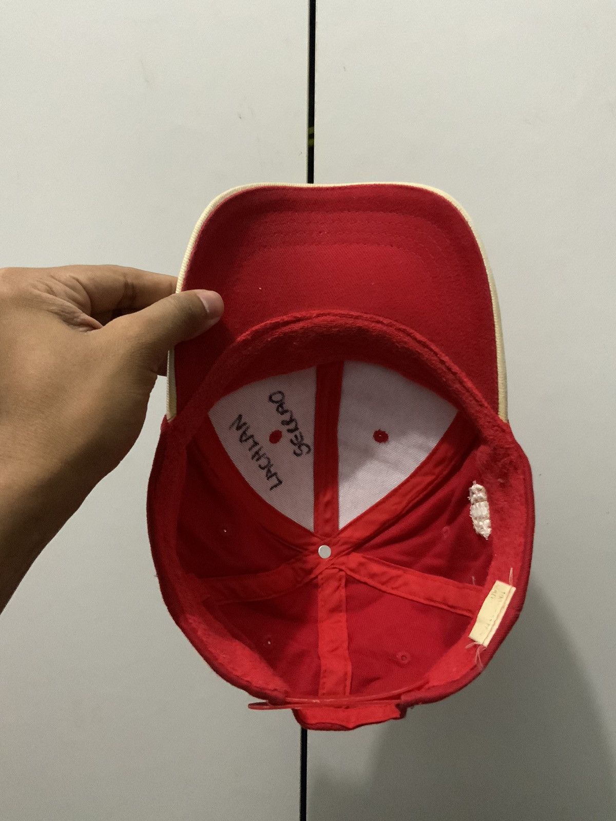 Ripcurl Ripcurl Spellout Embroidery Red Hat Size ONE SIZE - 7 Thumbnail