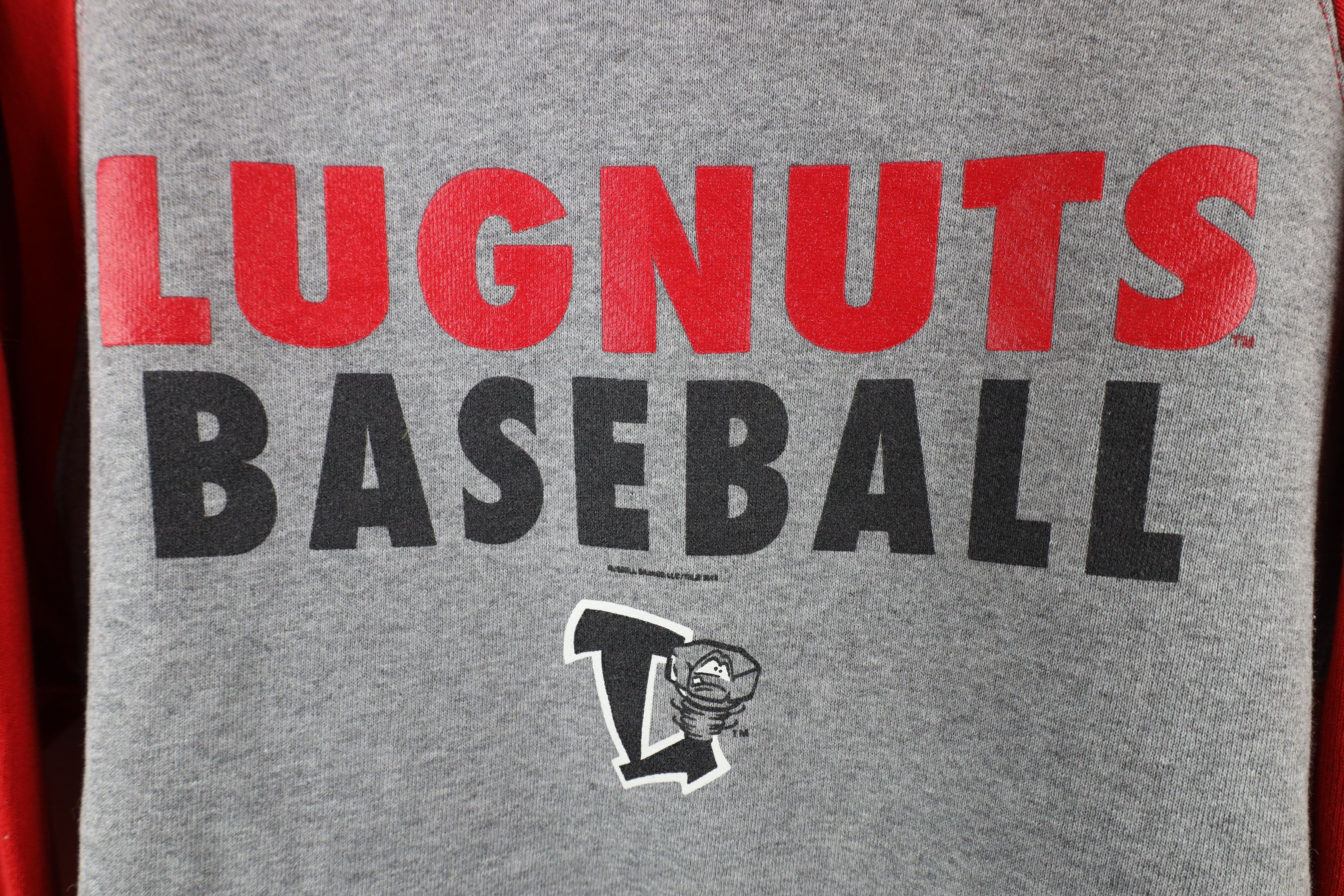 Russell Athletic × Vintage Vintage Y2K Russell Athletic Baseball Lansing Lugnuts Hoodie Size US L / EU 52-54 / 3 - 5 Thumbnail