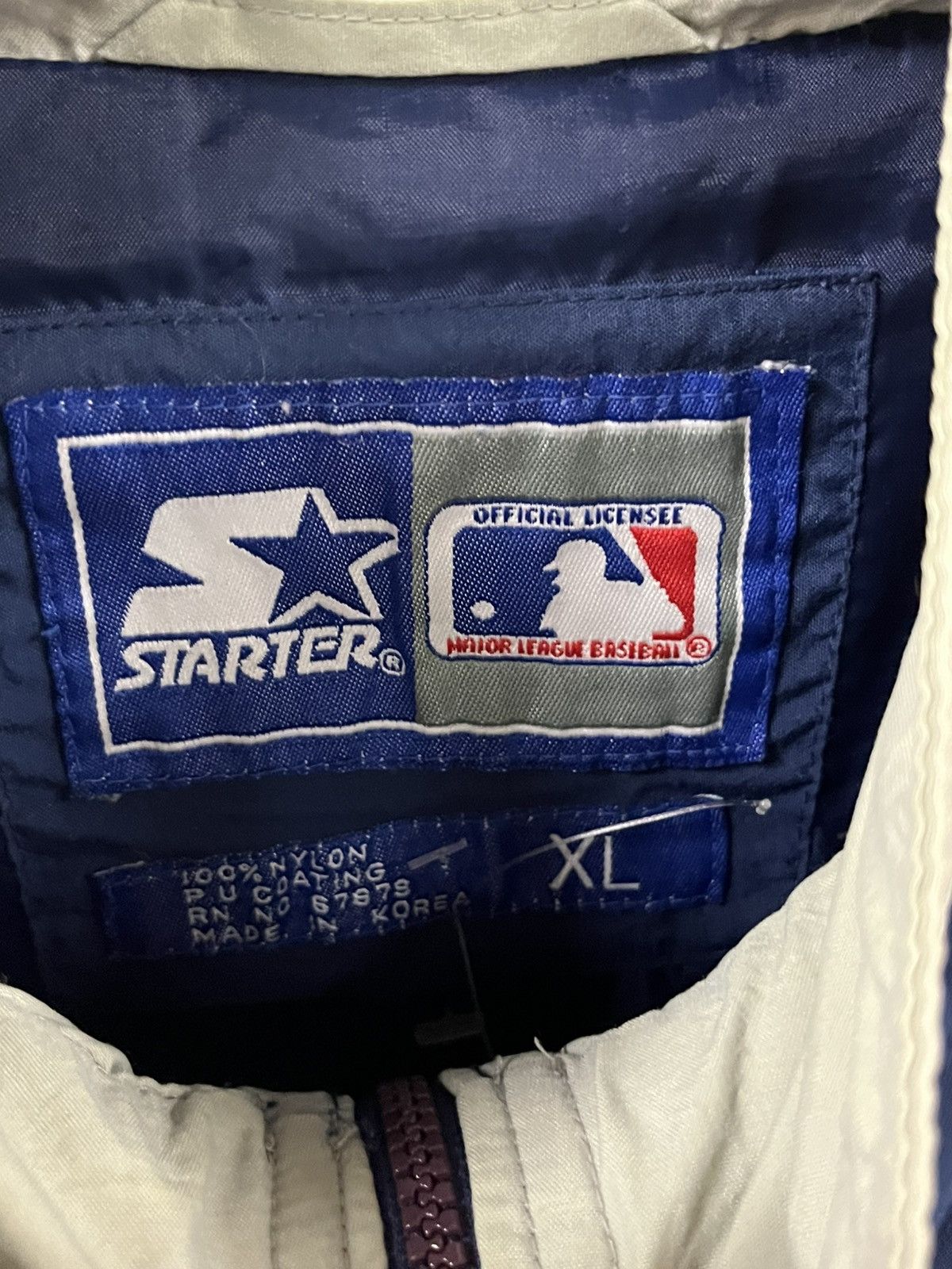 Starter Vintage NY yankees starter jacket 90s streetwear sportswear Size US XL / EU 56 / 4 - 6 Thumbnail