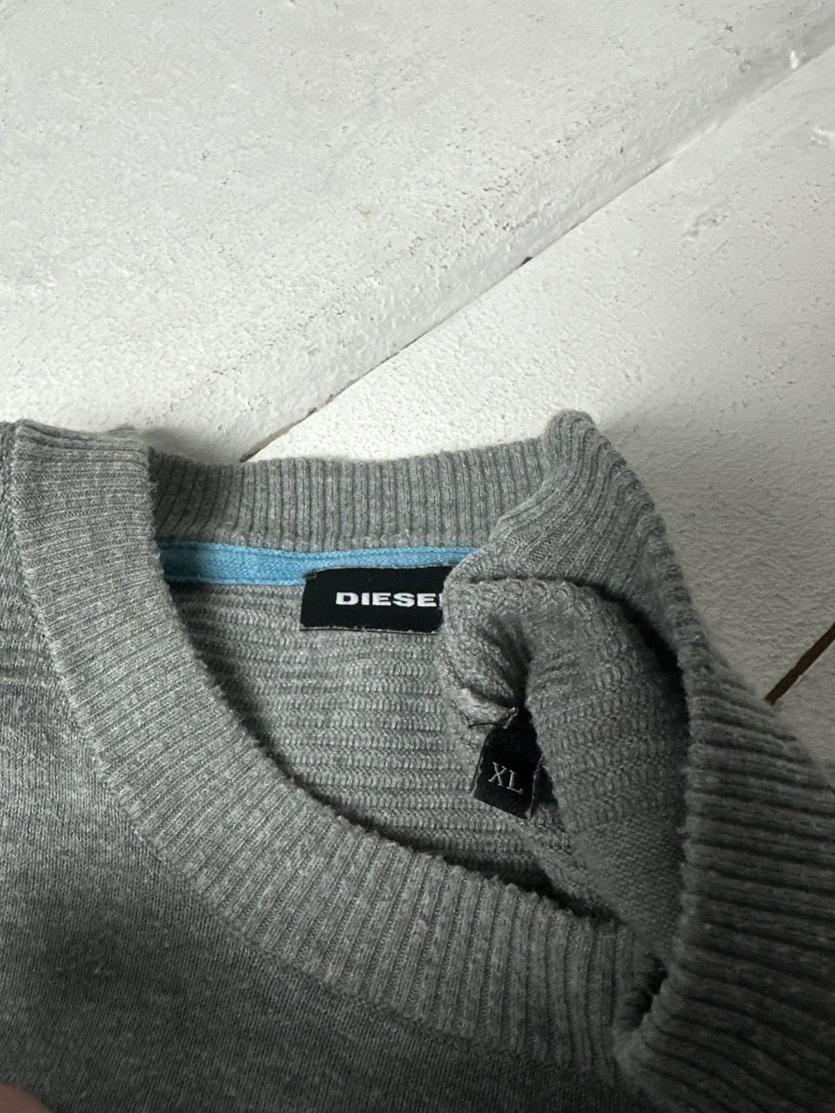 Diesel DIESEL 🚨RARE D LOGO 1978 AVANT GARDE LIGHT SWEATER Size US XL / EU 56 / 4 - 7 Thumbnail