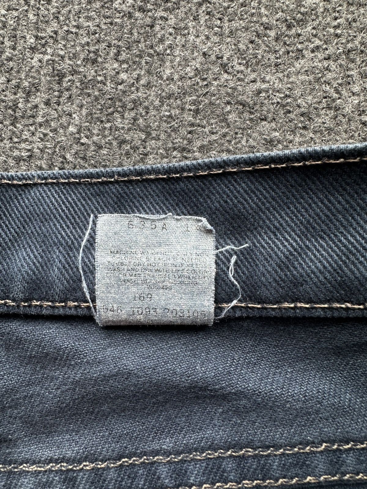 Levi's MADE IN USA 🚨 LEVI’S 550 RARE WASHED DENIM JEANS VNTG Size US 32 / EU 48 - 10 Thumbnail