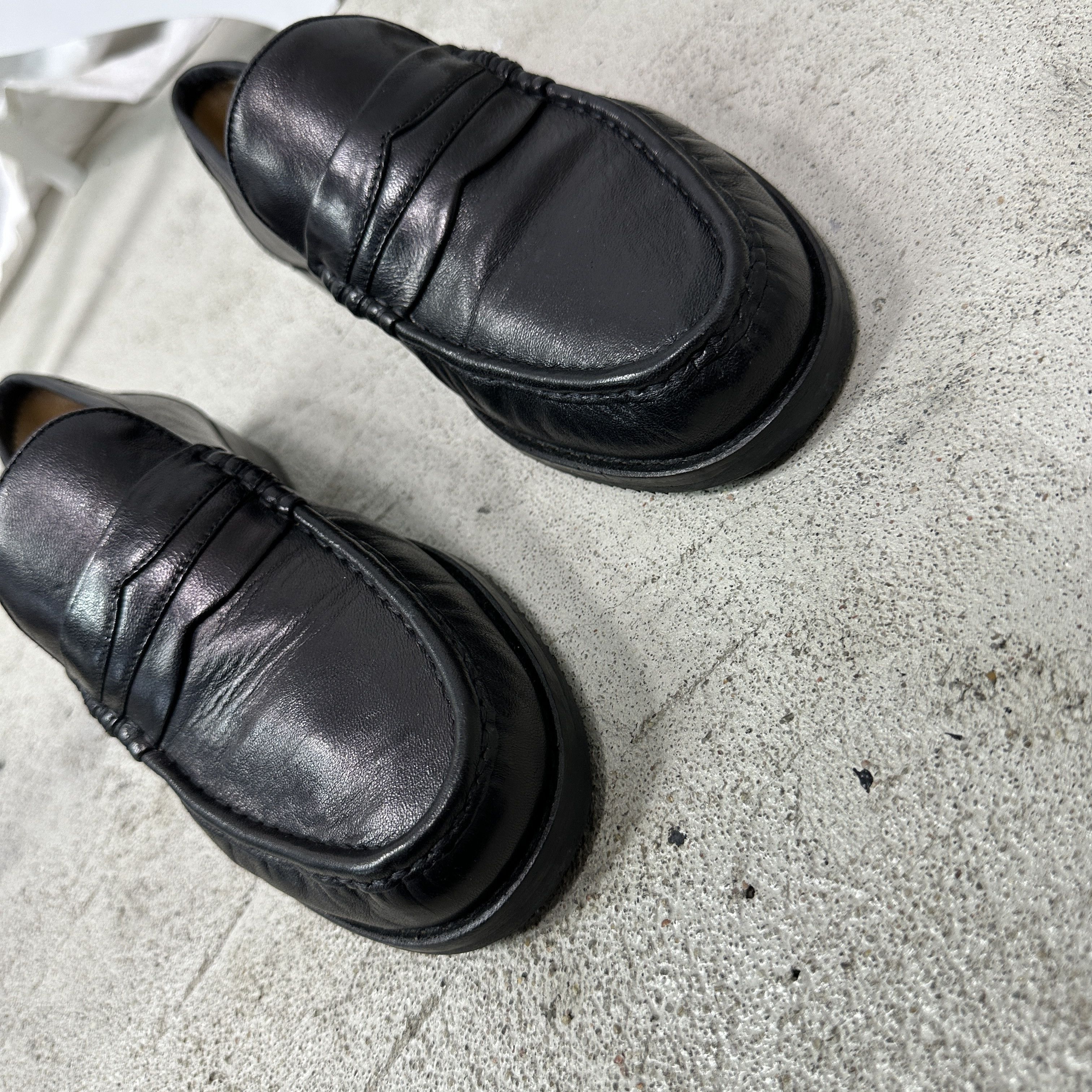 Vintage Vintage Avant Garde Camel Leather Loafers Y2K Size US 7.5 / EU 40-41 - 7 Thumbnail
