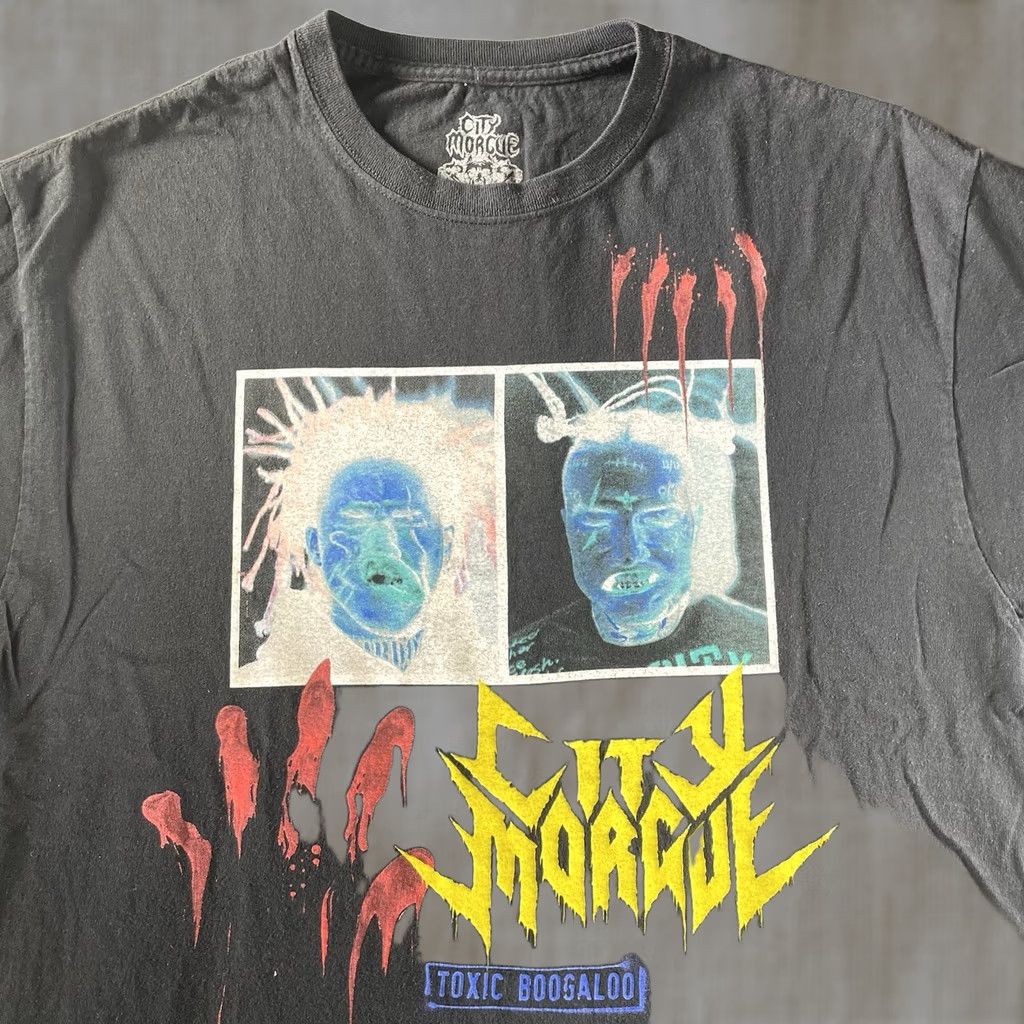 Vintage VINTAGE City Morgue Shirt Mens XL Band My Bloody America Tour Toxic Boogaloo Size US XL / EU 56 / 4 - 1 Thumbnail