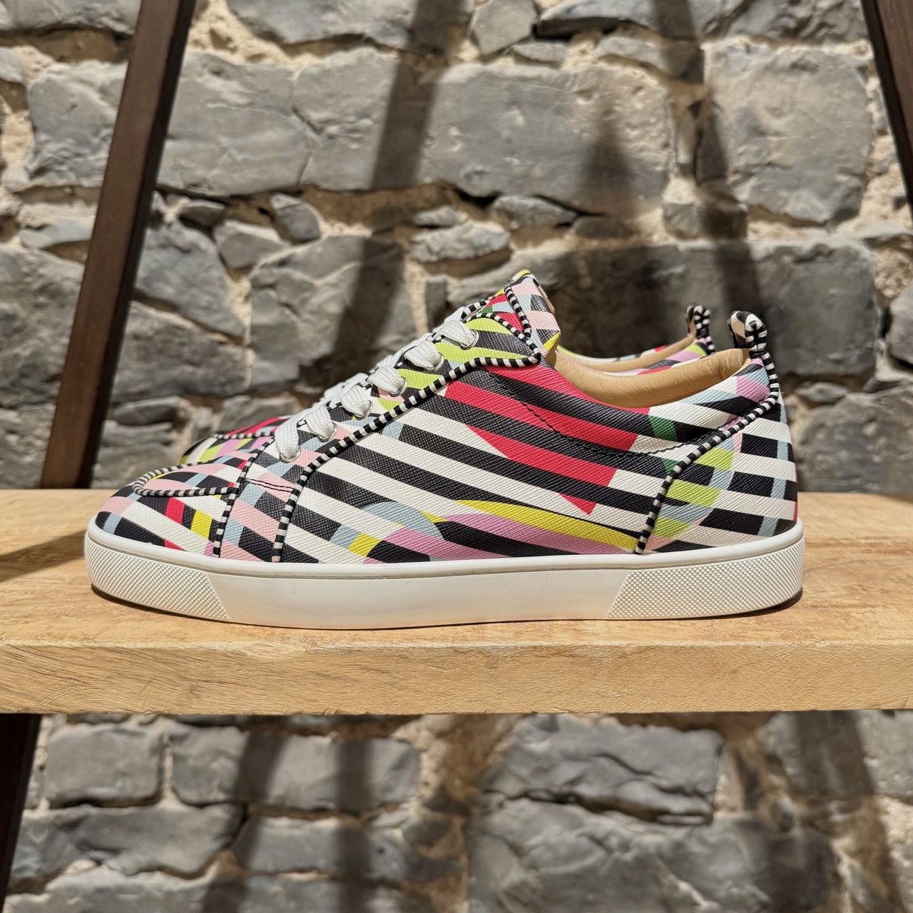 Christian Louboutin Christian Louboutin Coated Canvas Rantulow Sneakers Size US 10.5 / EU 43-44 - 7 Thumbnail