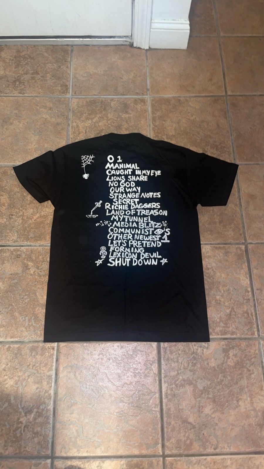 Pleasures Pleasures X X-Large The Germs T-shirt NWOT Size US M / EU 48-50 / 2 - 4 Thumbnail