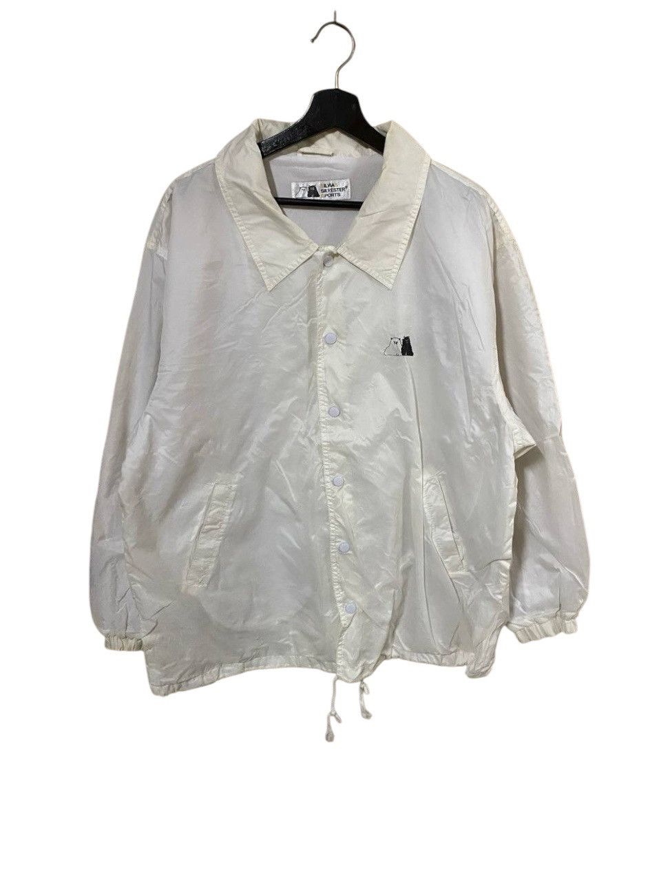 Vintage Vintage 90s Silvia & Silvester Nylon Coach Jacket Size US L / EU 52-54 / 3 - 2 Thumbnail