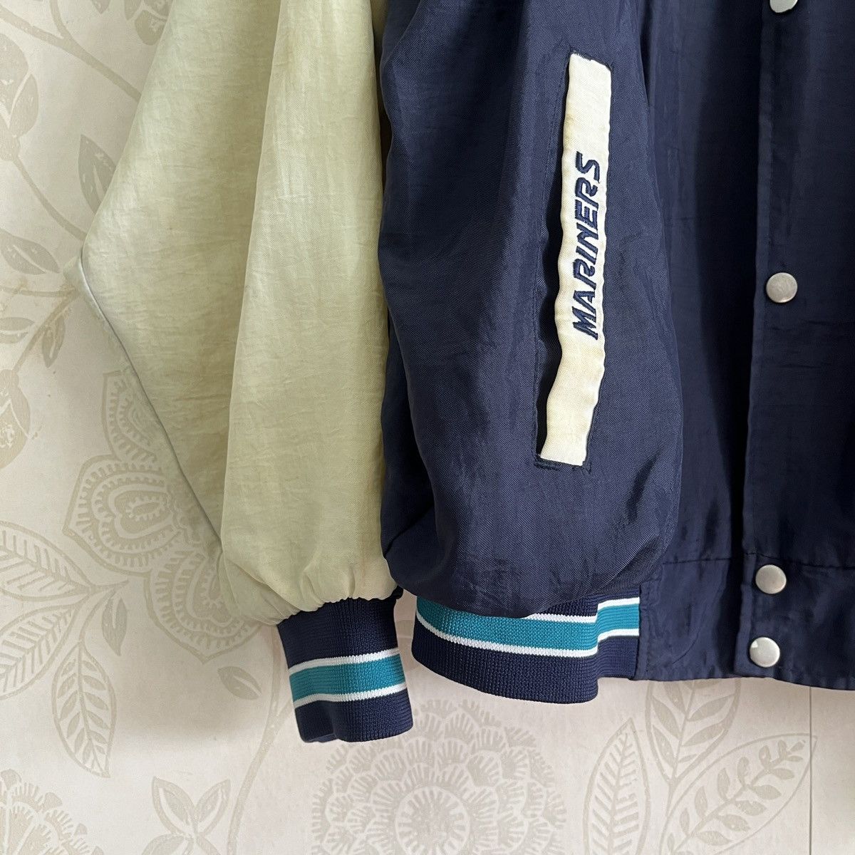 MLB Vintage MLB Seattle Mariners Sweater Light Jacket Size US L / EU 52-54 / 3 - 8 Thumbnail