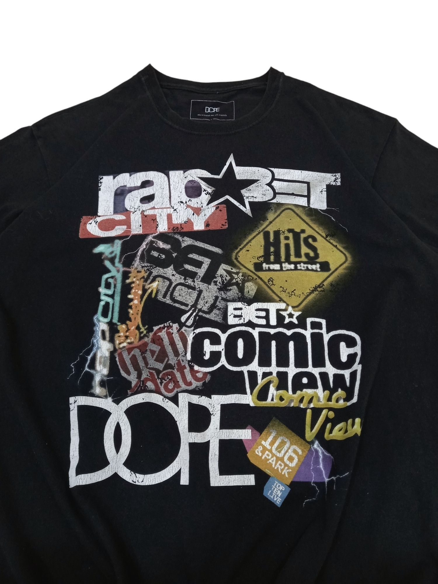 Rap Tees Rare! Dope x B.E.T 2017 Release Rap Comics Tee Size US L / EU 52-54 / 3 - 3 Thumbnail