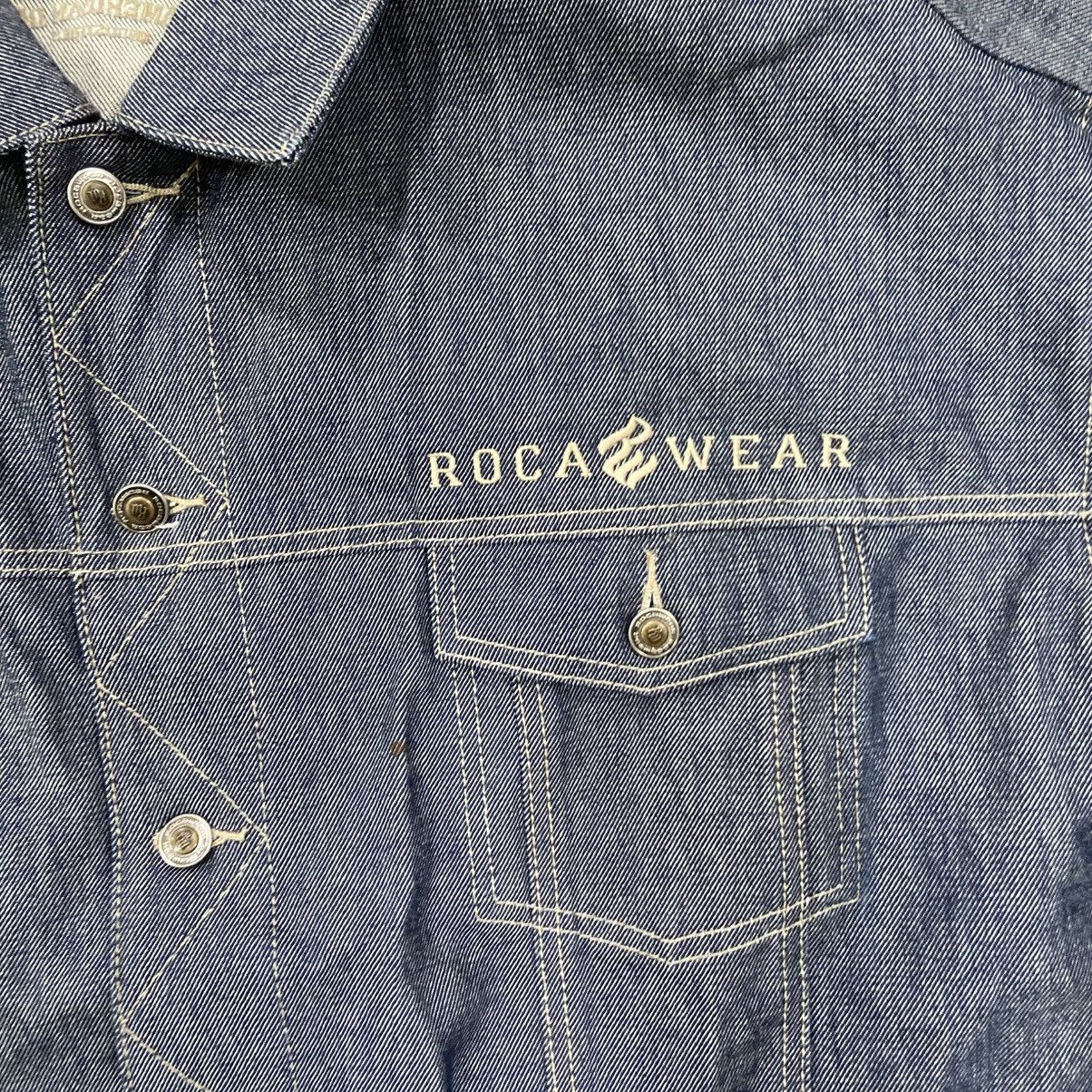 Rocawear VTG Rocawear Men’s Y2K Jacket 3XL Heavy Duty Denim 90s Size US XXL / EU 58 / 5 - 2 Thumbnail