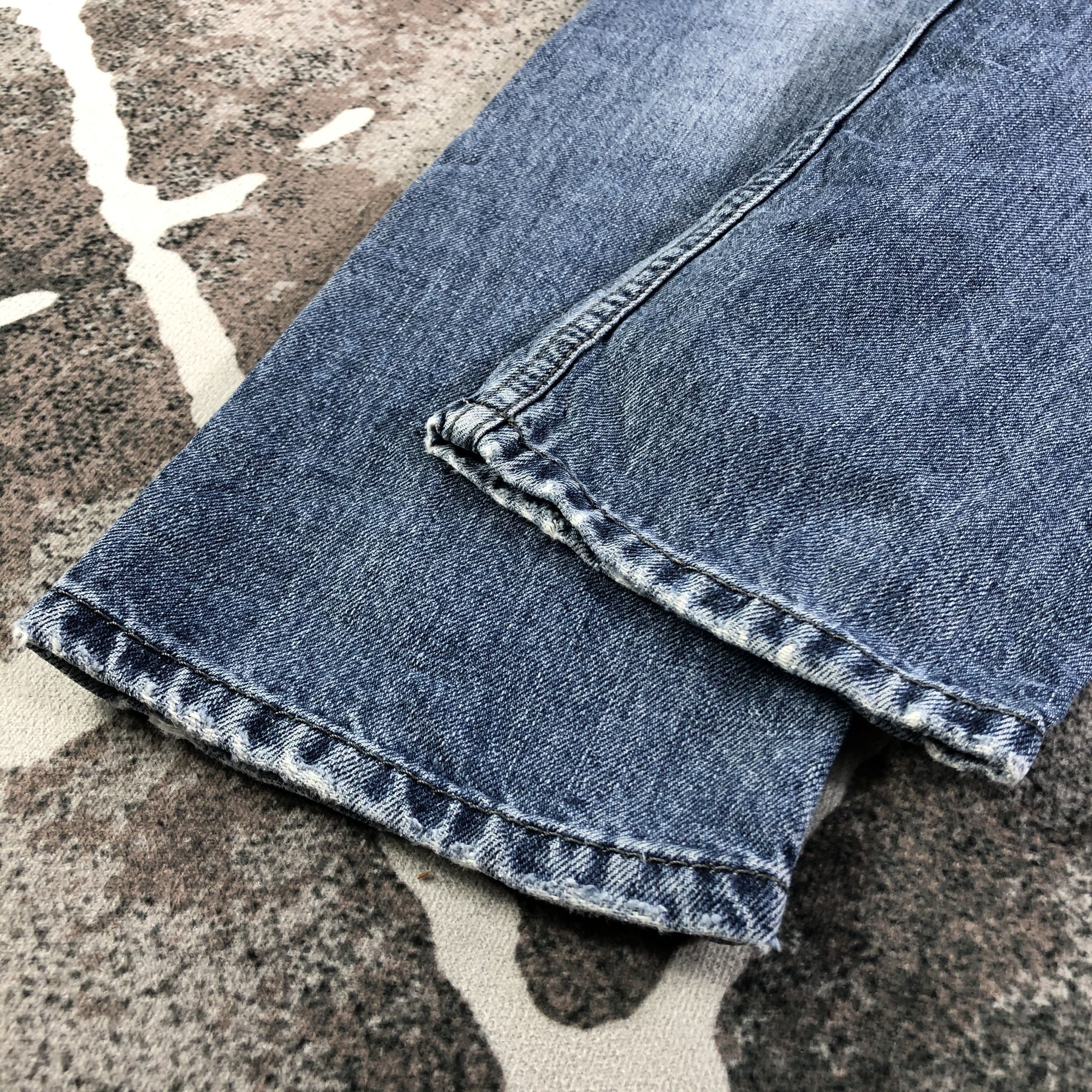 Diesel Distressed Diesel Faded Blue Jeans KJ2008 Size 27" / US 4 / IT 40 - 6 Thumbnail