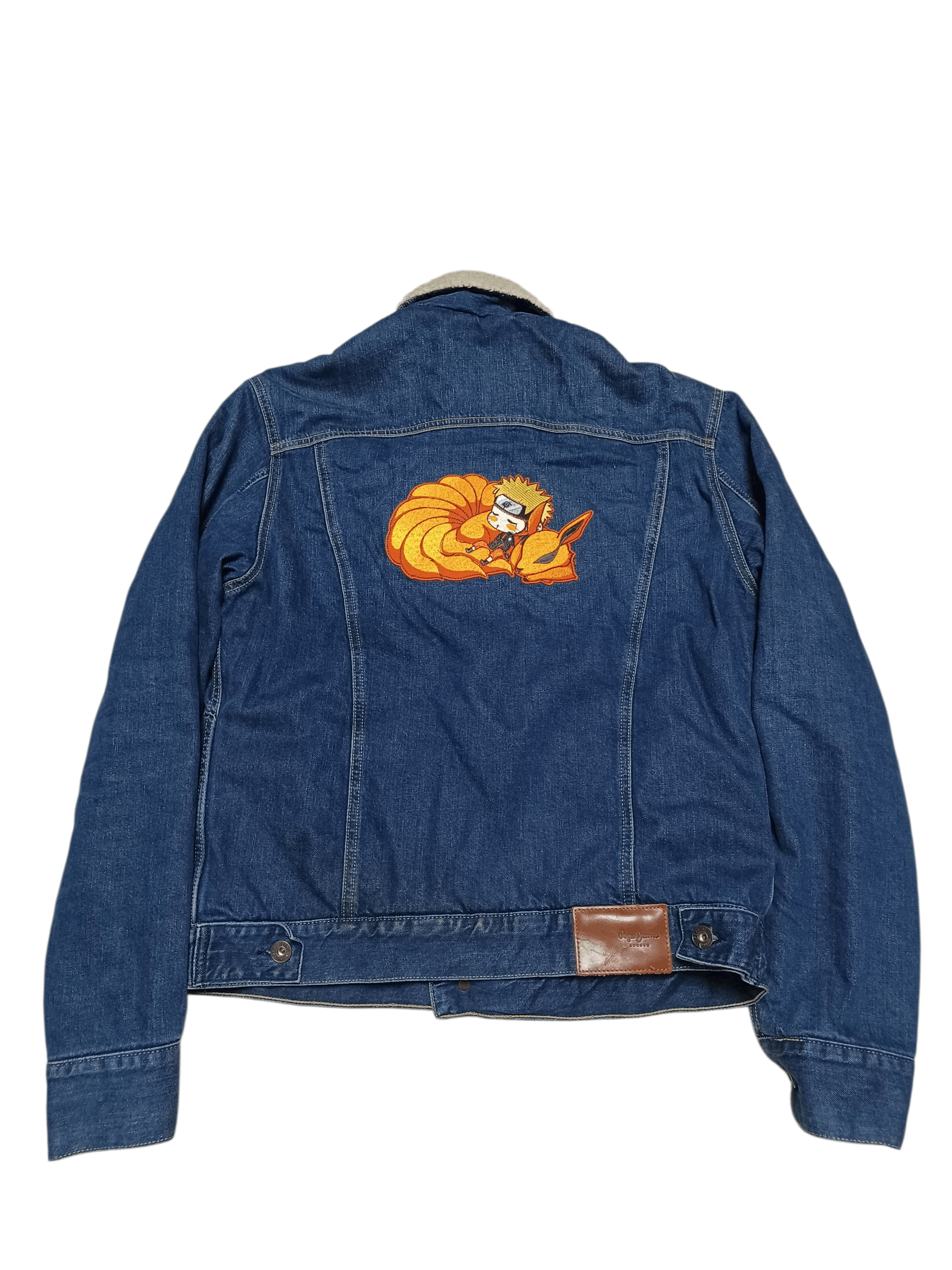 Pepe Jeans NARUTO X PEPE JEANS VINTAGE DENIM SHERPA JACKET Size US M / EU 48-50 / 2 - 1 Thumbnail