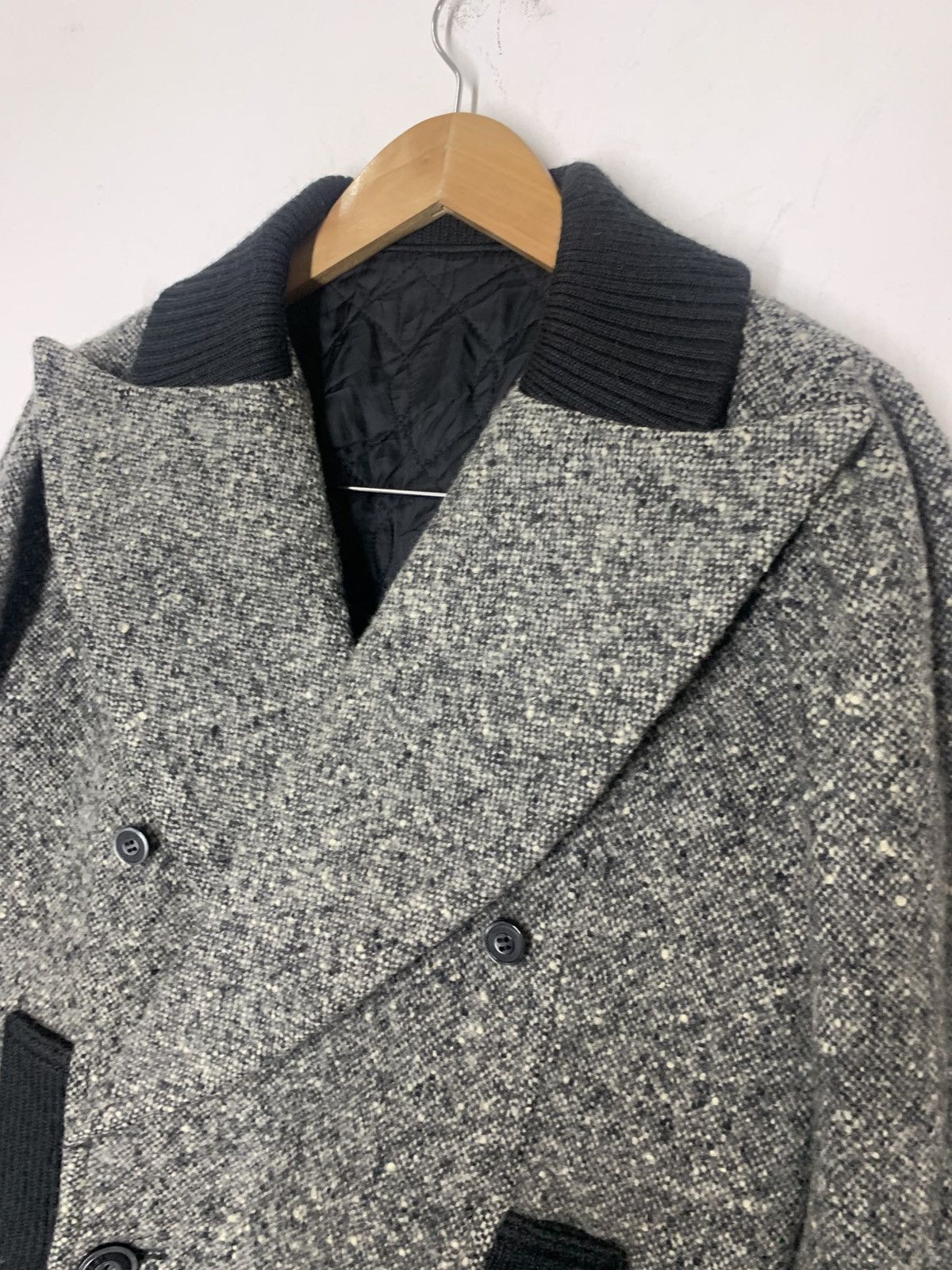 Hysteric Glamour × Japanese Brand Hysteric Glamour Tweed Double Breast Quilted Jacket Size US S / EU 44-46 / 1 - 7 Thumbnail