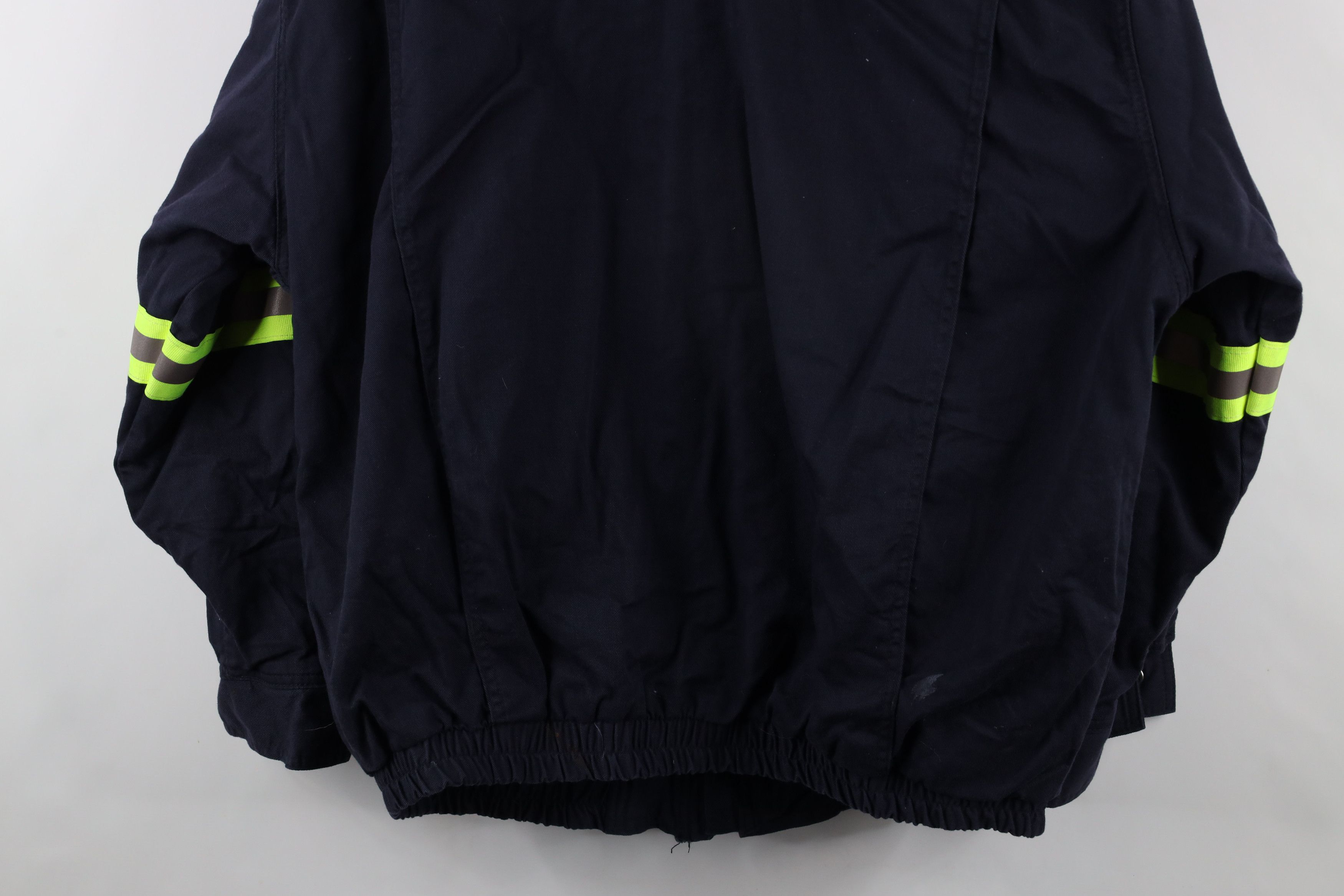Vintage Bulwark FR Reflective Flame Fire Resistant Bomber Jacket Size US XXL / EU 58 / 5 - 18 Thumbnail