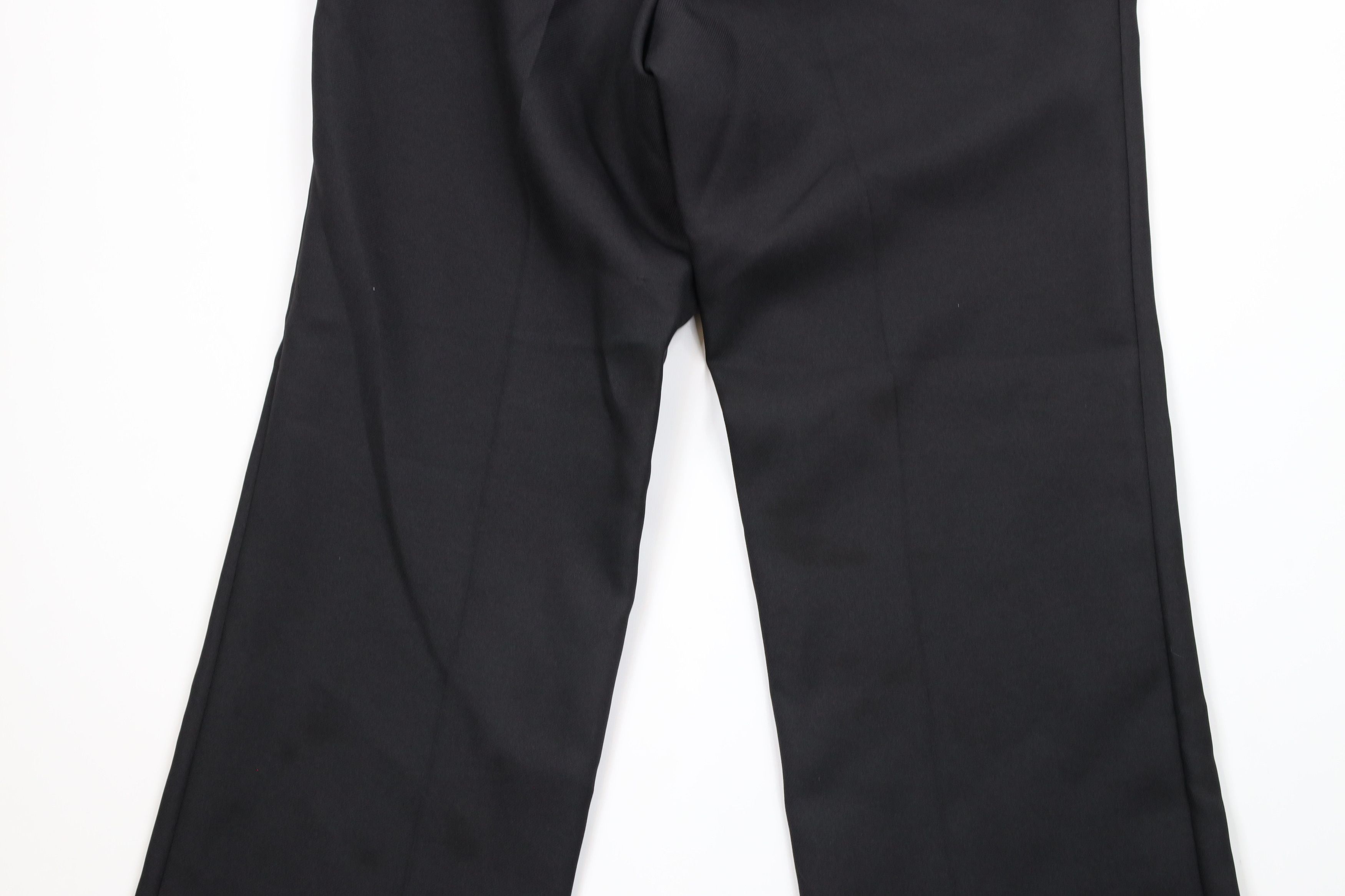 Vintage Vintage 70s Streetwear Leg Bell Bottoms Chino Pants Black Size 32 - 12 Thumbnail