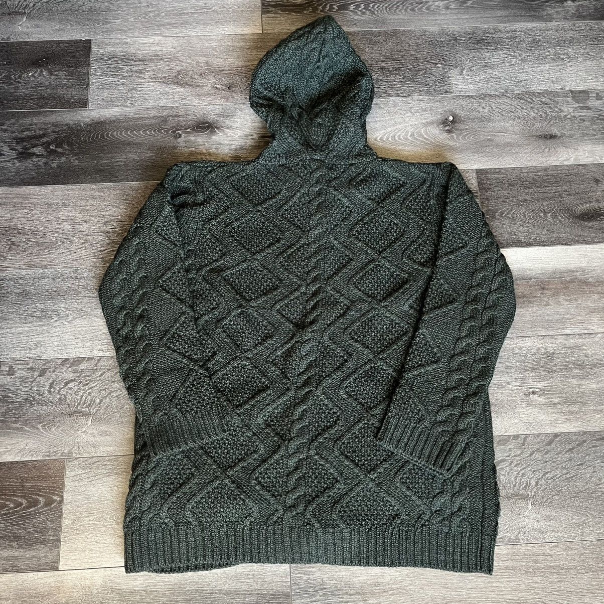 Aran Crafts × Vintage Vintage Blarney Woollen Mills Knit Hannah Sweater Hooded Y2K Size M / US 6-8 / IT 42-44 - 8 Thumbnail