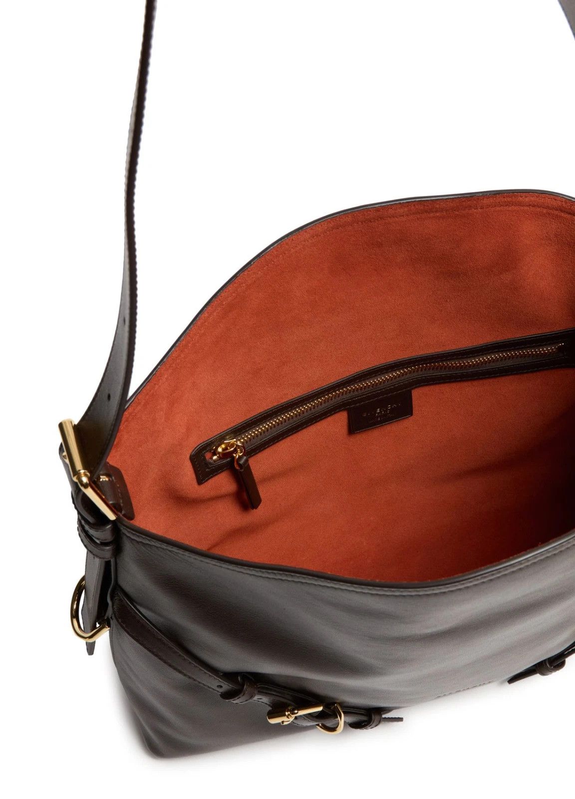 Givenchy GIVENCHY Voyou Med Choc Leather Shoulder New Auth Size ONE SIZE - 4 Thumbnail