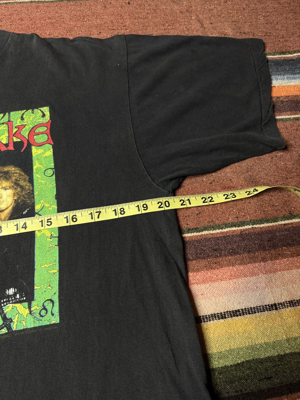 Band Tees × Vintage Vintage 1980's White Snake Band Tee Shirt Size US L / EU 52-54 / 3 - 5 Thumbnail