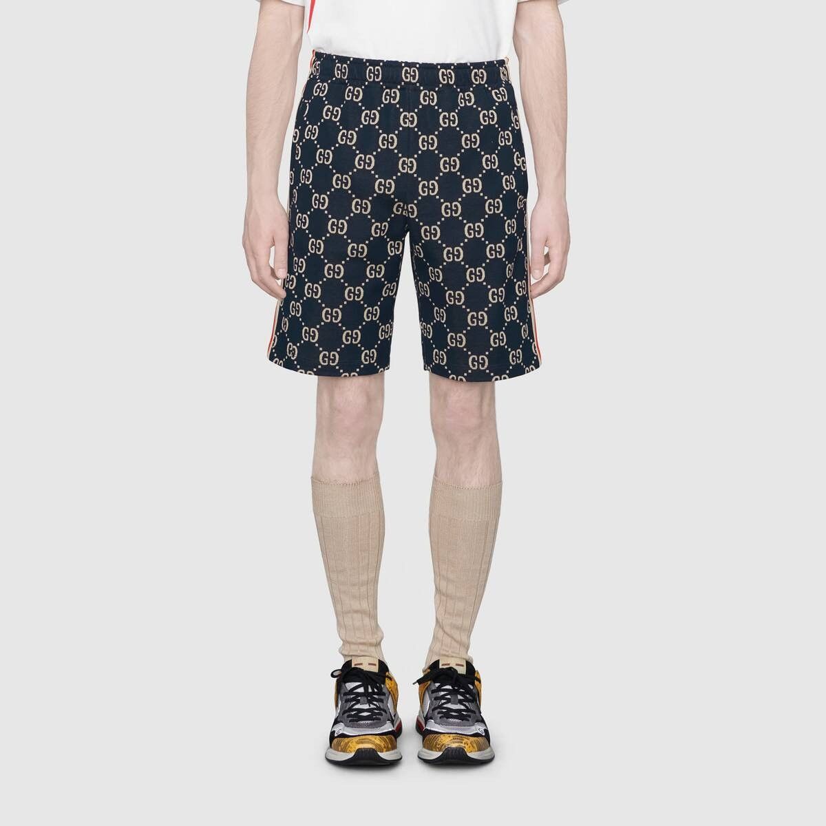 Gucci o1s1wg110925 GG Jacquard Shorts in Multicolor Size US 32 / EU 48 - 3 Thumbnail