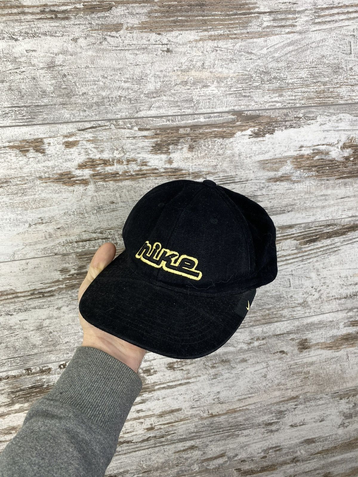 Nike Mens Vintage Nike big logo hats cap hat y2k rare swoosh acg Size ONE SIZE - 1 Thumbnail