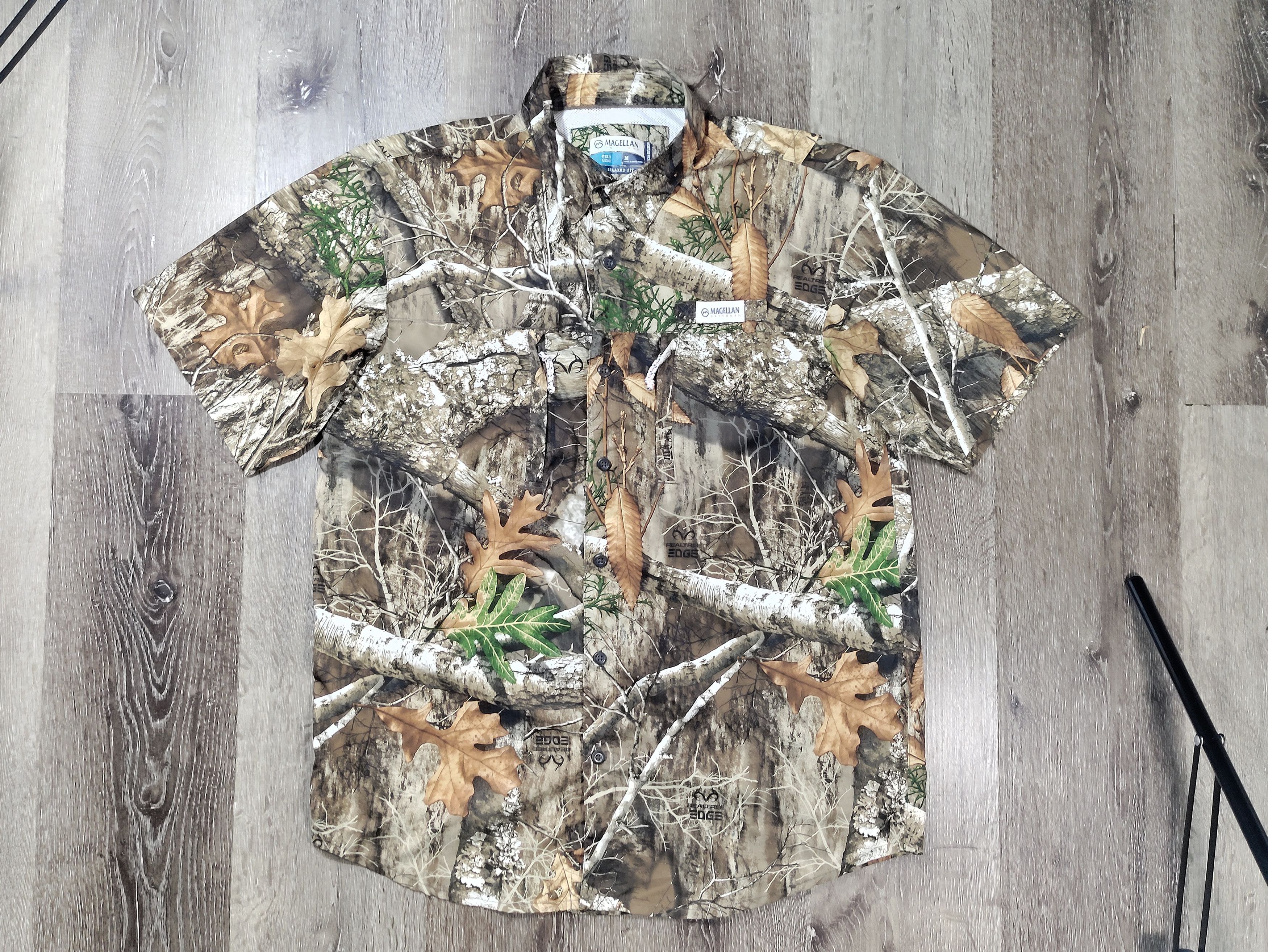 Vintage Magellan Mens Vented Shirt Size US M / EU 48-50 / 2 - 1 Thumbnail