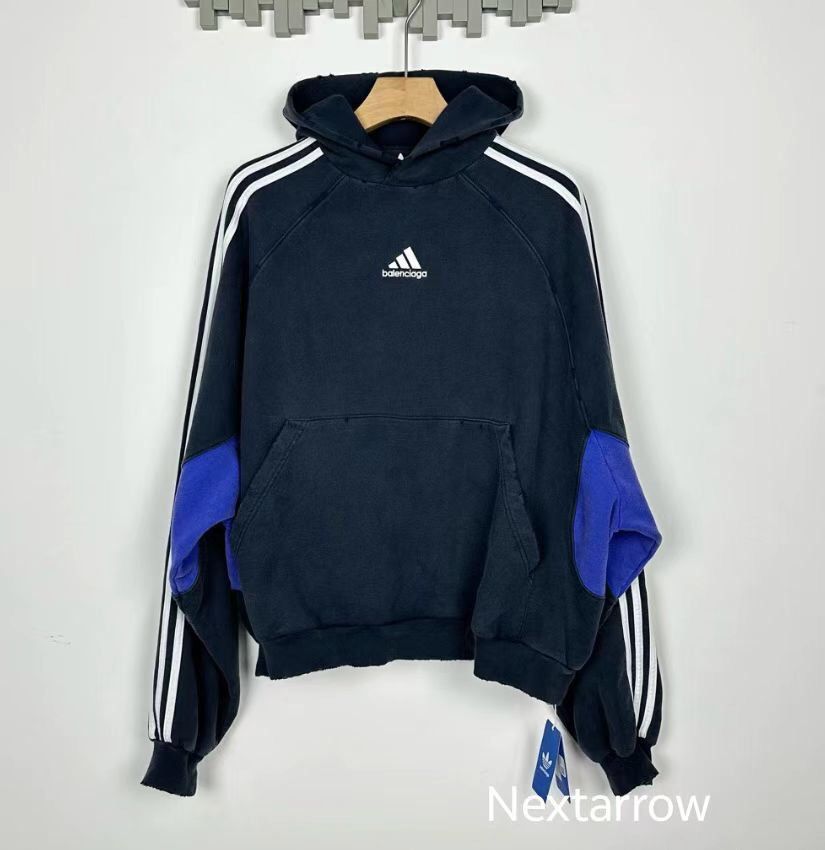 BALENCIAGA SS23 Adidas Co branded Embroidered 2412-Nextarrow