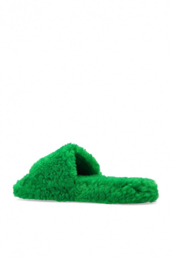 Bottega Veneta o1loc1c0824 668569 Resort Teddy in Green Size US 10 / EU 43 - 5 Thumbnail