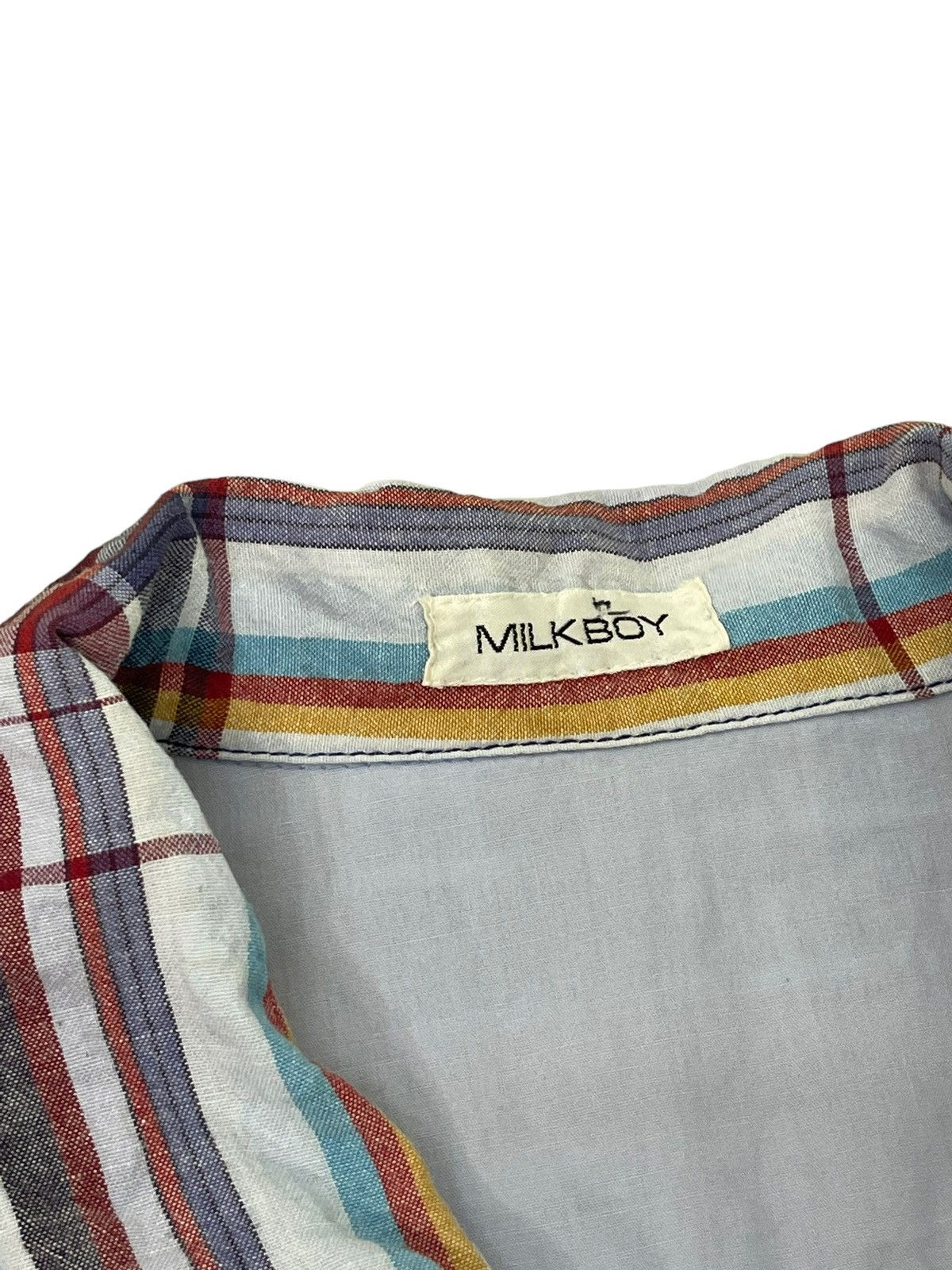 Japanese Brand Hybrid Shirt Milk Boy Japan Check Towel 5🟩2 Size US L / EU 52-54 / 3 - 9 Thumbnail