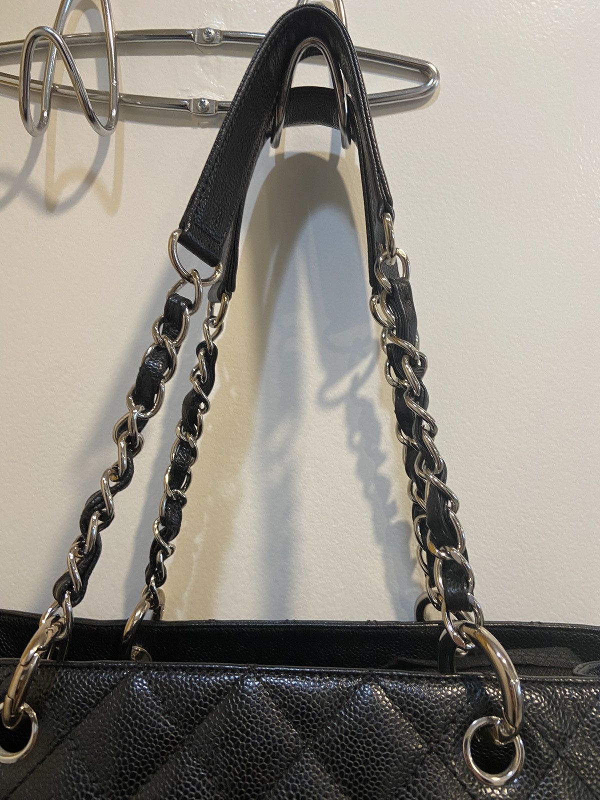 Chanel Black Cavier Quilted Chanel Tote Size ONE SIZE - 3 Thumbnail