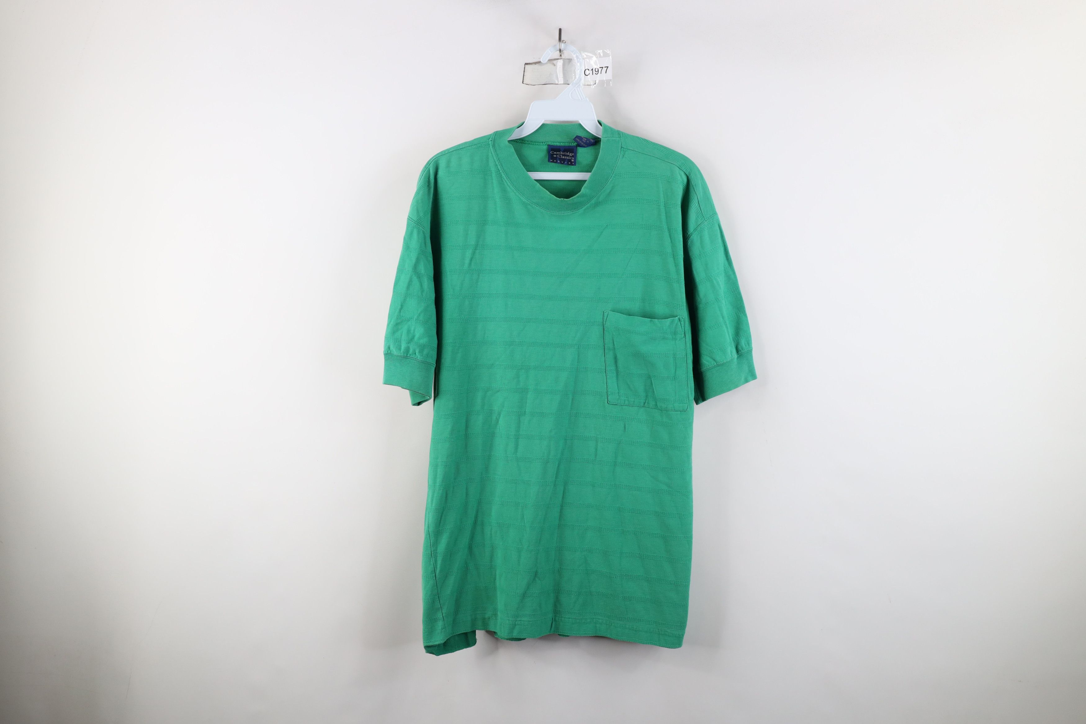 Vintage Vintage 90s Streetwear Striped Short Sleeve Ringer T-Shirt Size US M / EU 48-50 / 2 - 1 Thumbnail