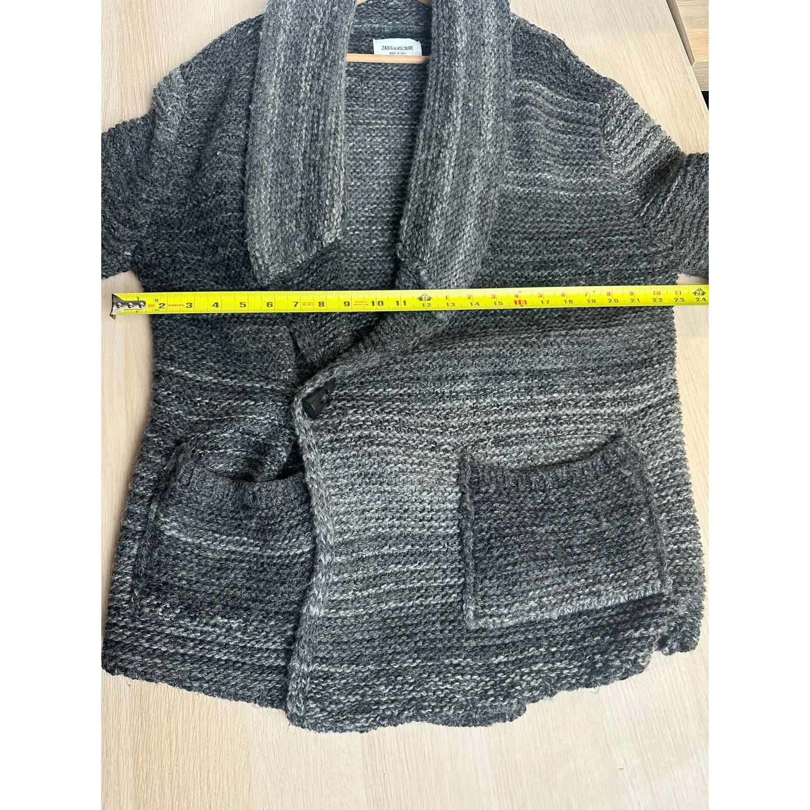 Zadig & Voltaire Zadig & Voltaire Wool Cardigan - Size XL MINT -Made in Italy Size XL / US 12-14 / IT 48-50 - 3 Thumbnail
