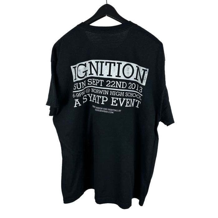 Vintage Vintage Y2K Ignition Tour Rock Band Music Shirt Grailed