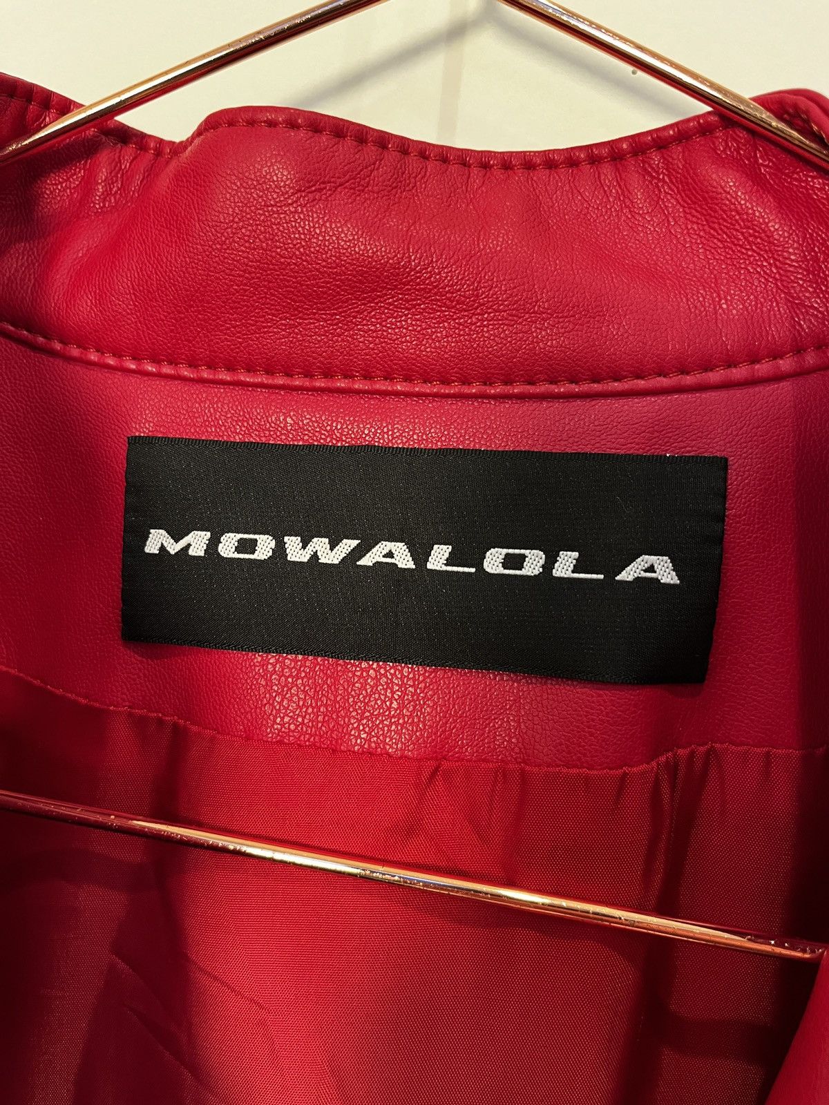 Mowalola Mowalola Faux Leather Cross Jacket (unisex) Size US L / EU 52-54 / 3 - 5 Thumbnail