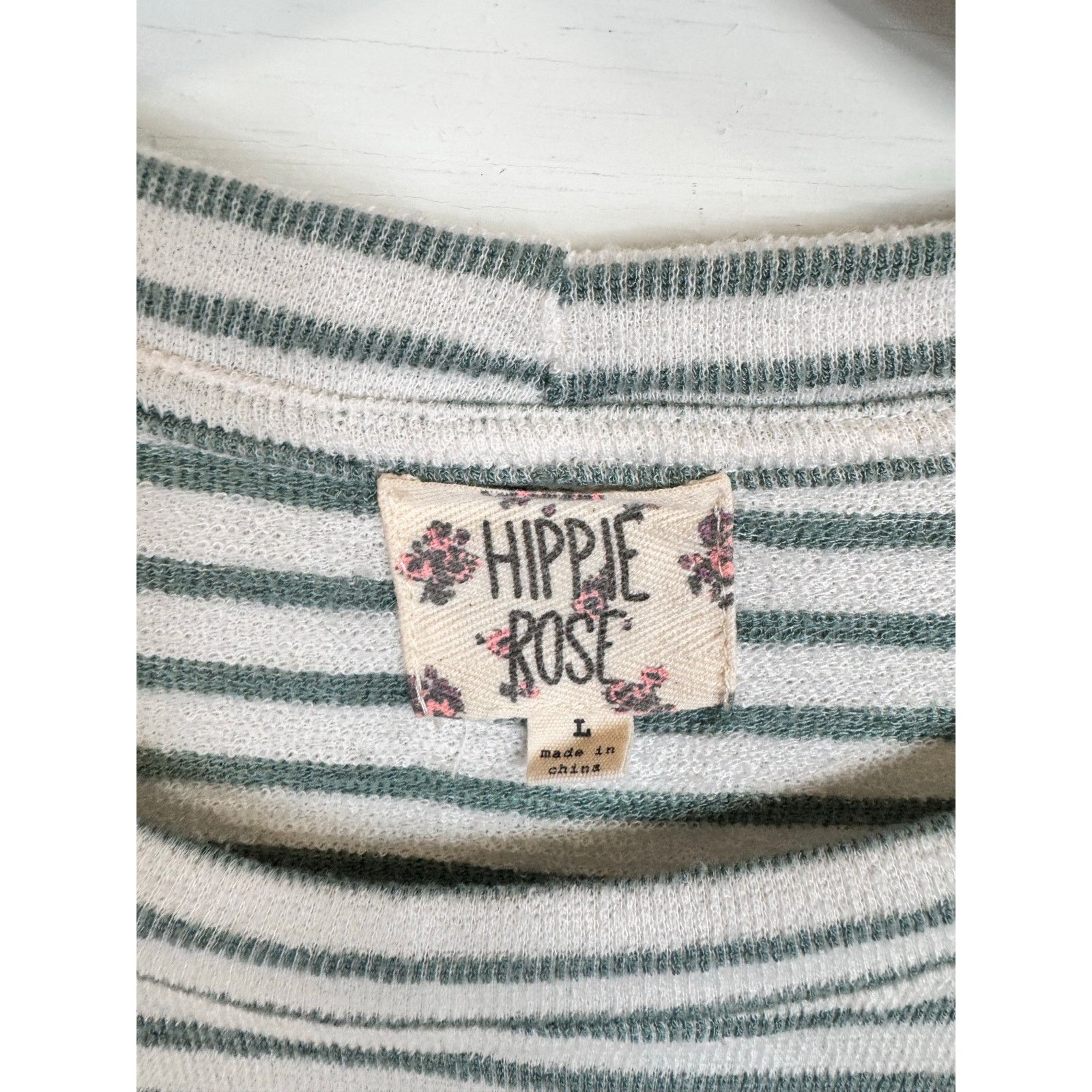 Other Hippie Rose Long Sleeve Blouse Women's Size Large Size L / US 10 / IT 46 - 3 Thumbnail