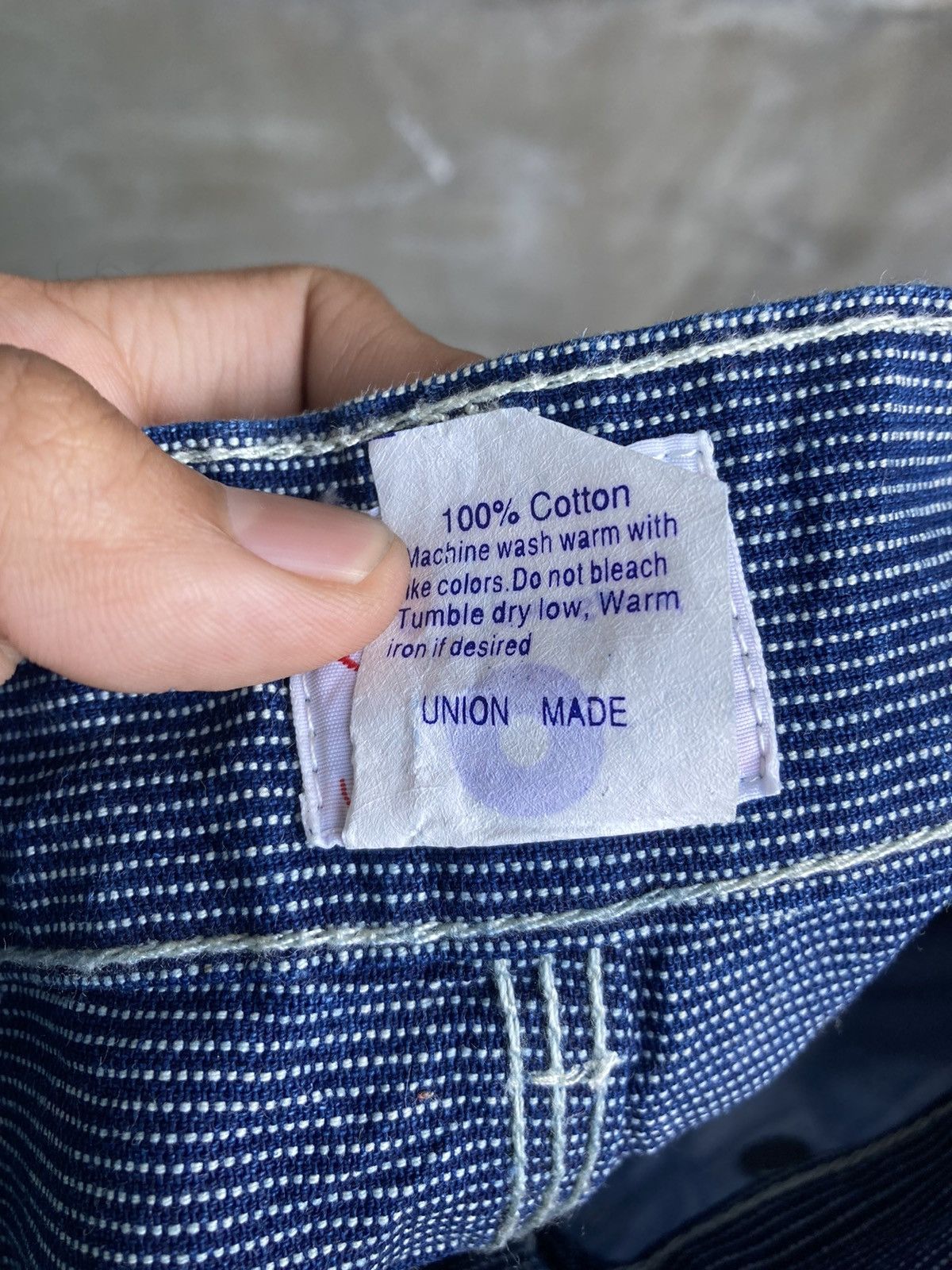 Other Post Overalls Pinstriped Pants Size US 30 / EU 46 - 8 Thumbnail