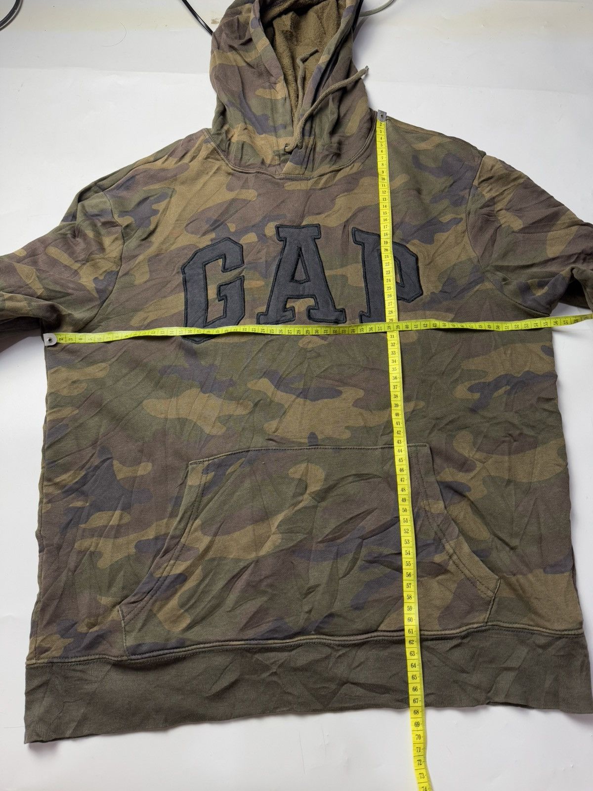 If Six Was Nine × Japanese Brand × Le Grande Bleu (L.G.B.) GAP For Good Camo Hoodie Size US L / EU 52-54 / 3 - 4 Thumbnail