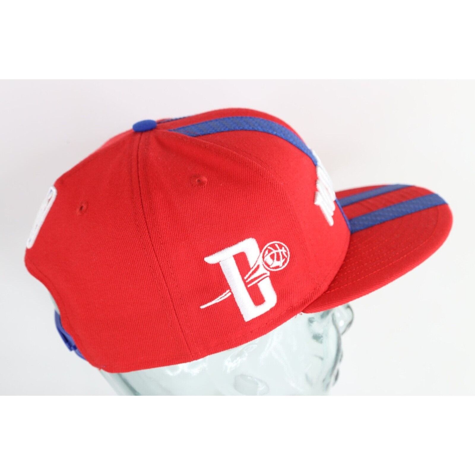 New Era New New Era 9Fifty Spell Out Detroit Pistons Basketball Hat Size ONE SIZE - 4 Thumbnail